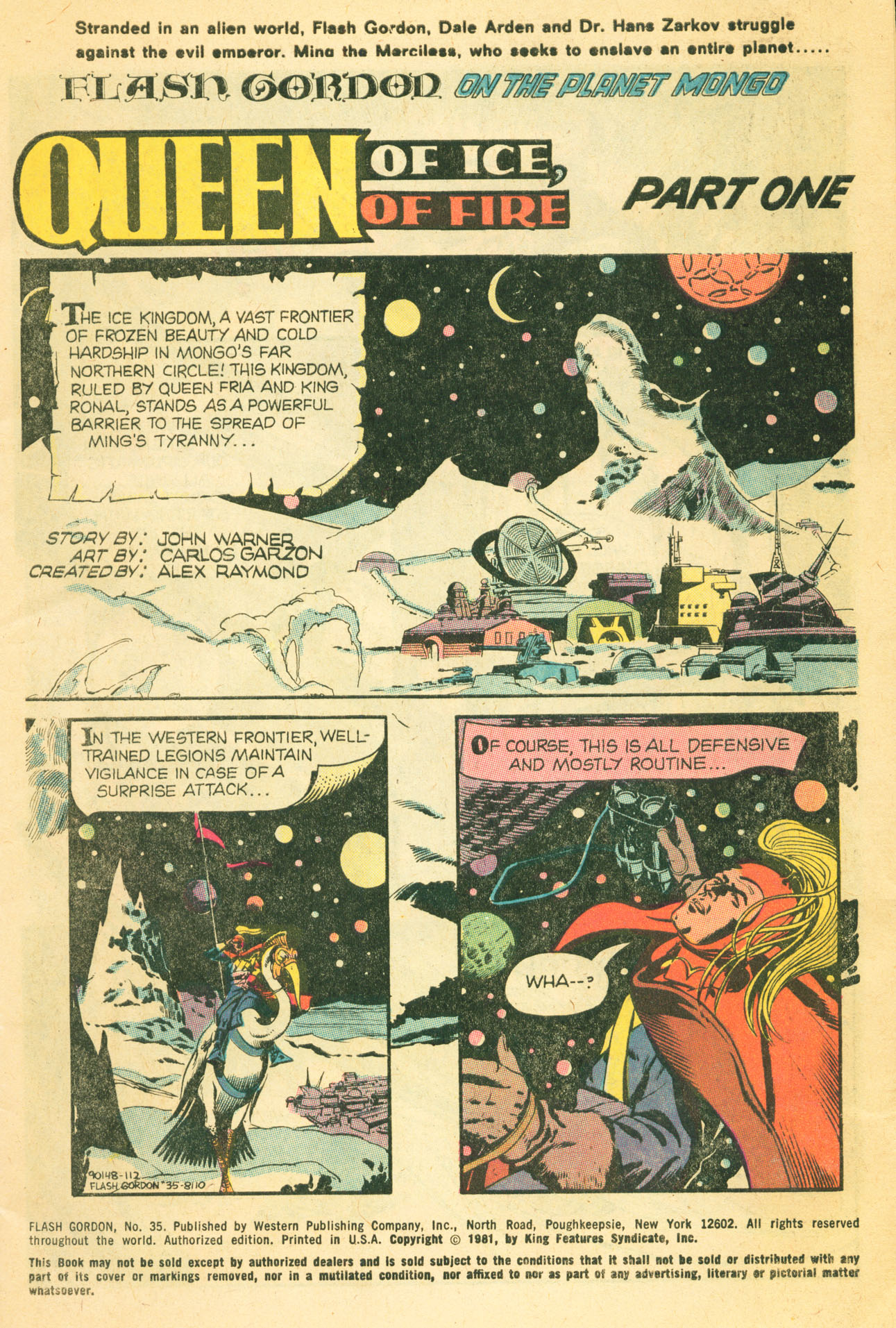 Read online Flash Gordon (1978) comic -  Issue #35 - 3