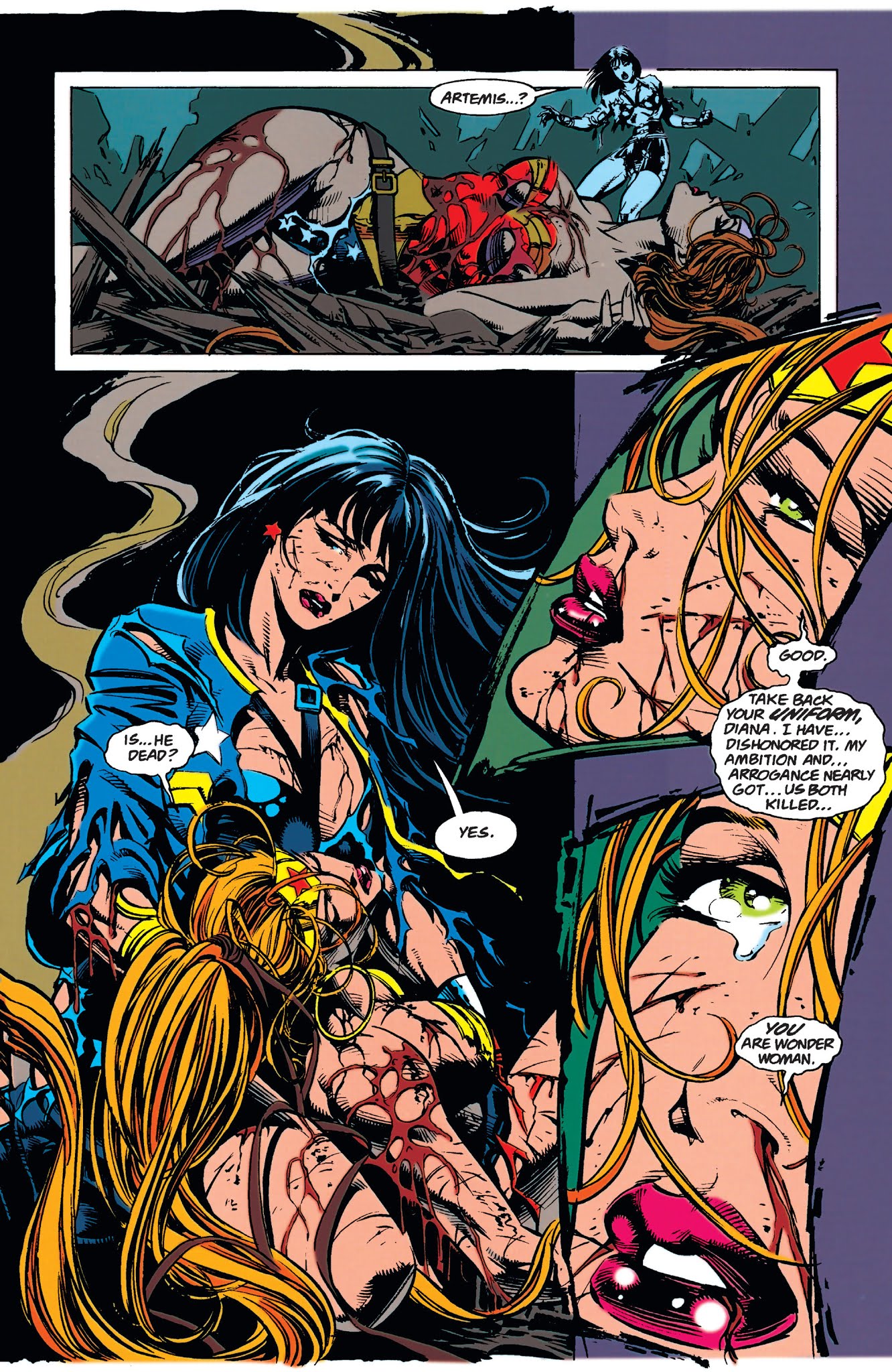 Read online Wonder Woman (1987) comic -  Issue # _TPB Wonder Woman by Mike Deodato - 295