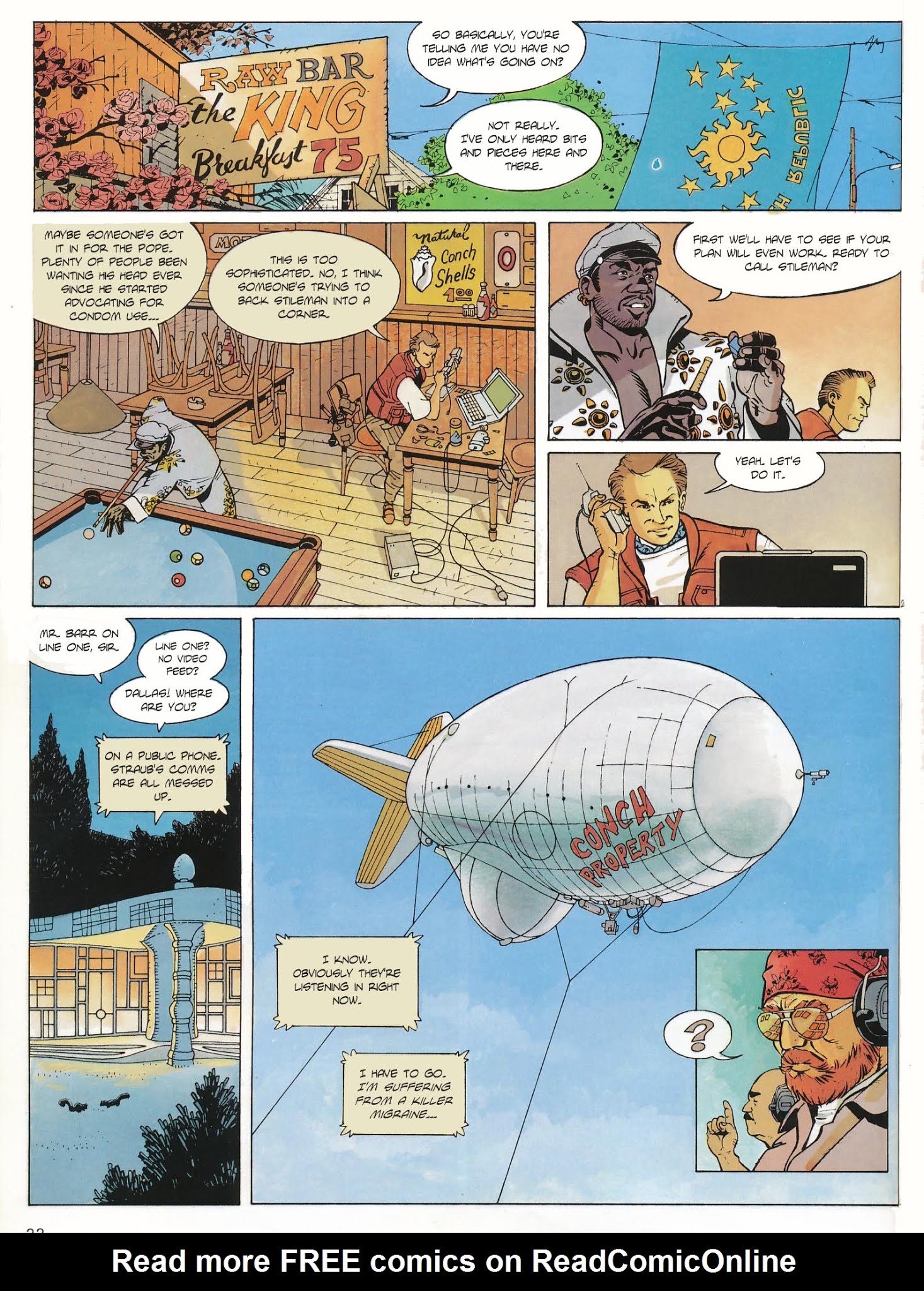 Read online Dallas Barr comic -  Issue #1 - 22