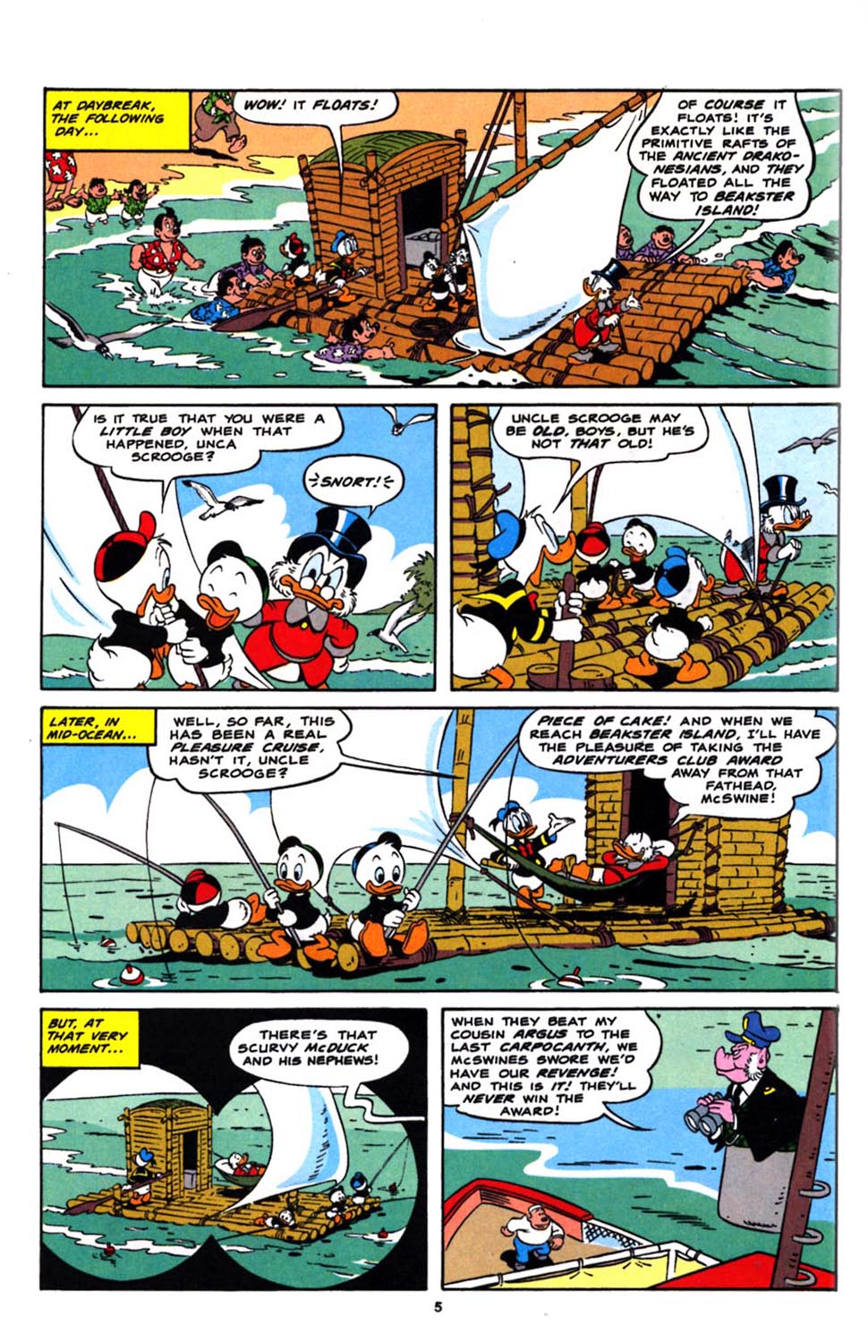 Read online Uncle Scrooge (1953) comic -  Issue #244 - 7