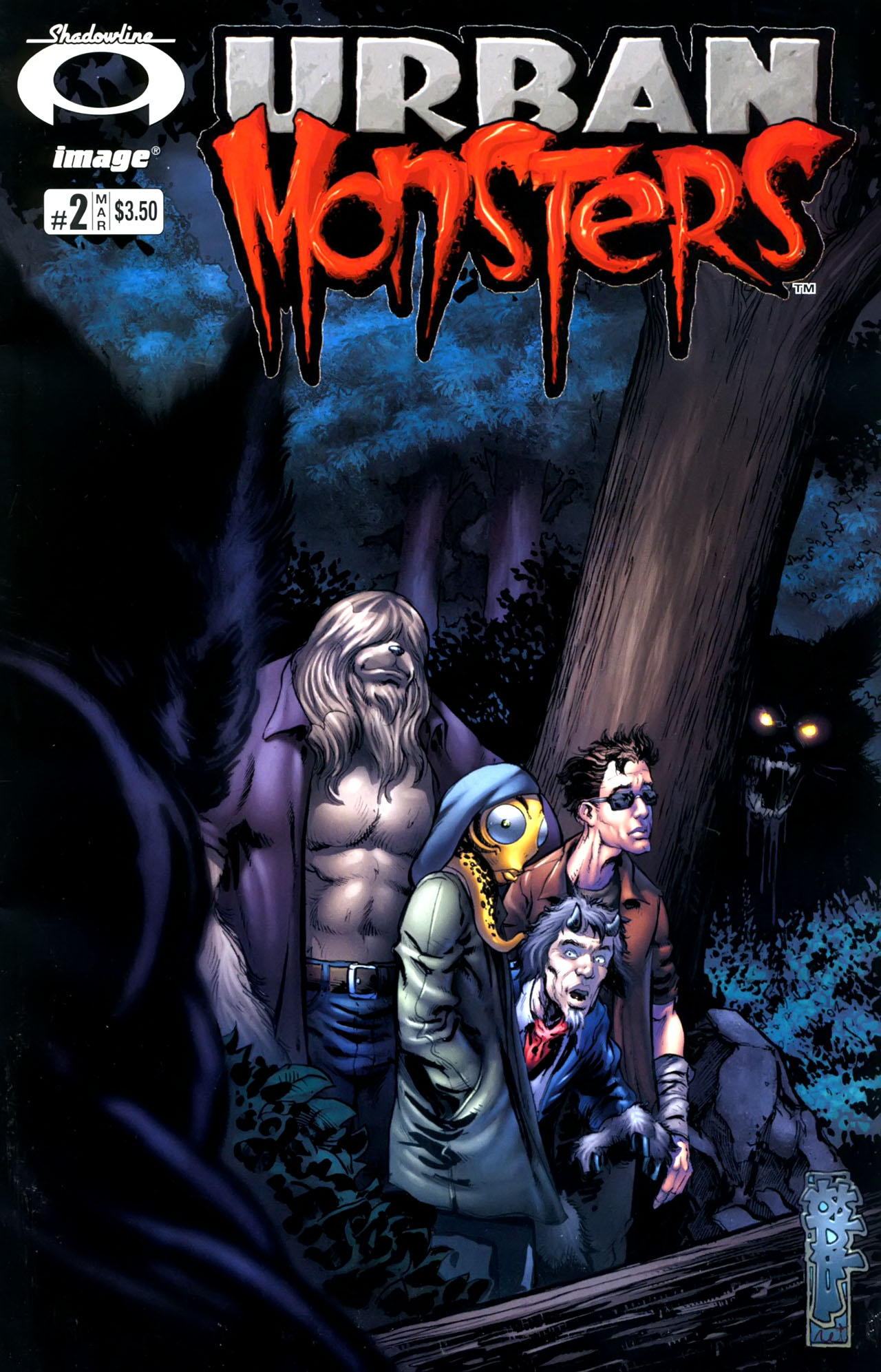 Read online Urban Monsters comic -  Issue #2 - 1