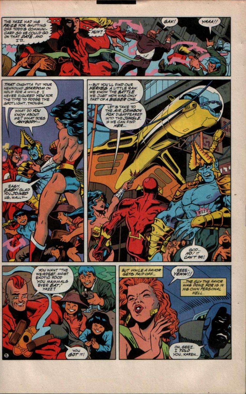 Read online Justice League America comic -  Issue #108 - 6