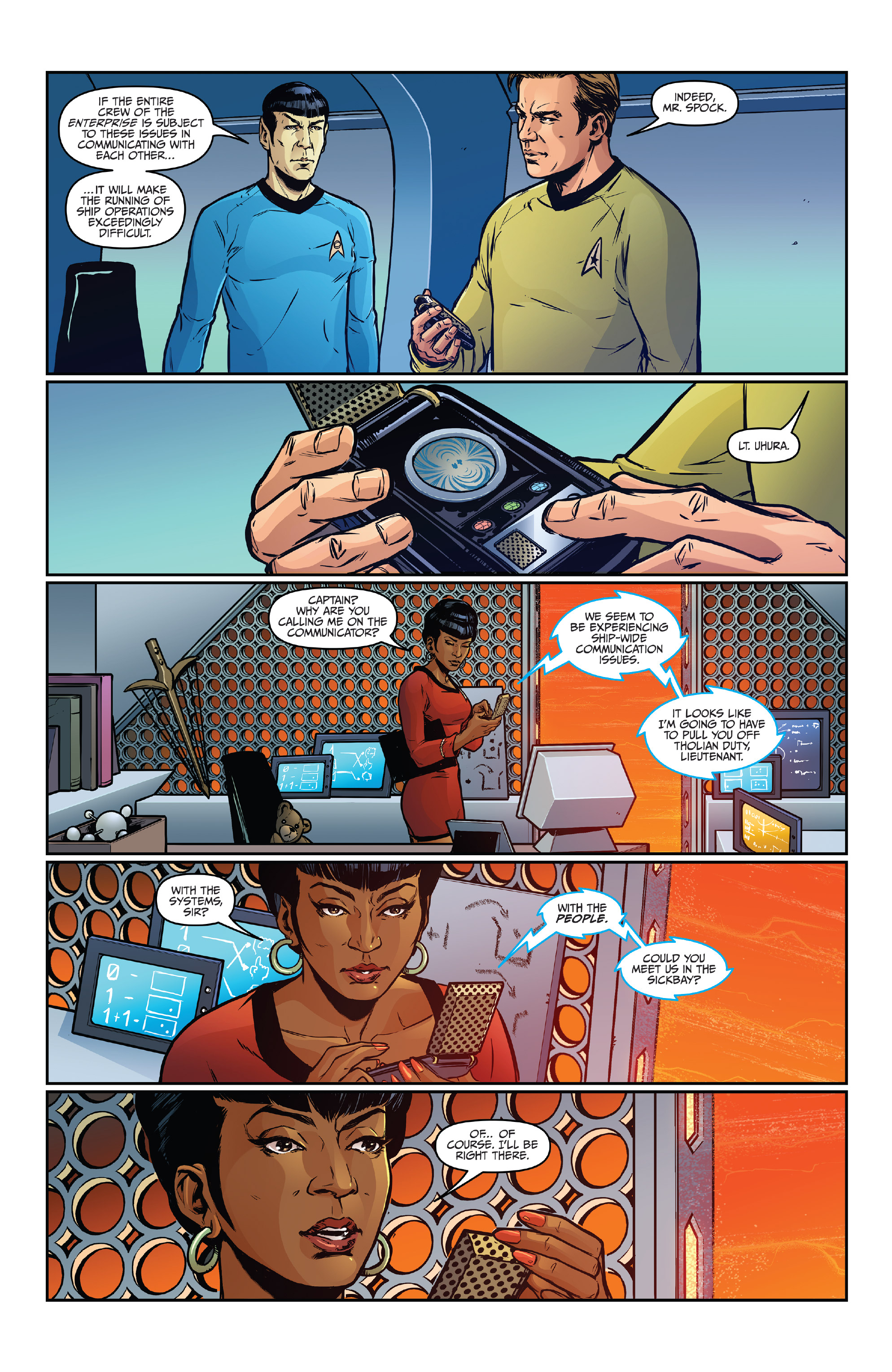 Read online Star Trek: Year Five comic -  Issue #5 - 19