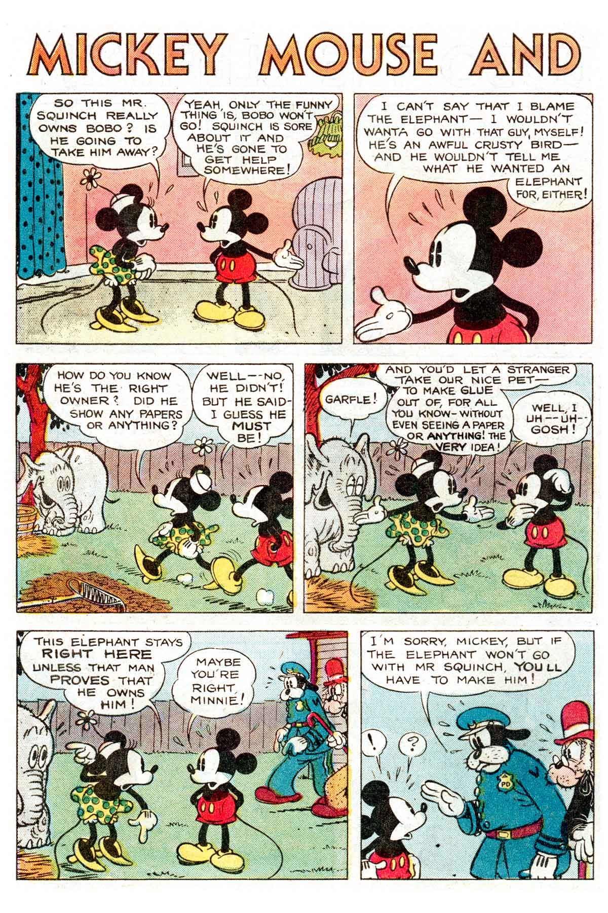 Read online Walt Disney's Mickey Mouse comic -  Issue #232 - 8