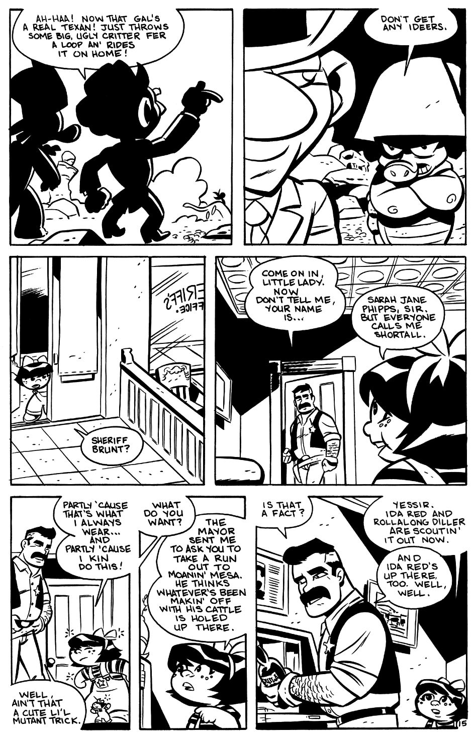 Read online Mutant, Texas: Tales of Sheriff Ida Red comic -  Issue #3 - 17