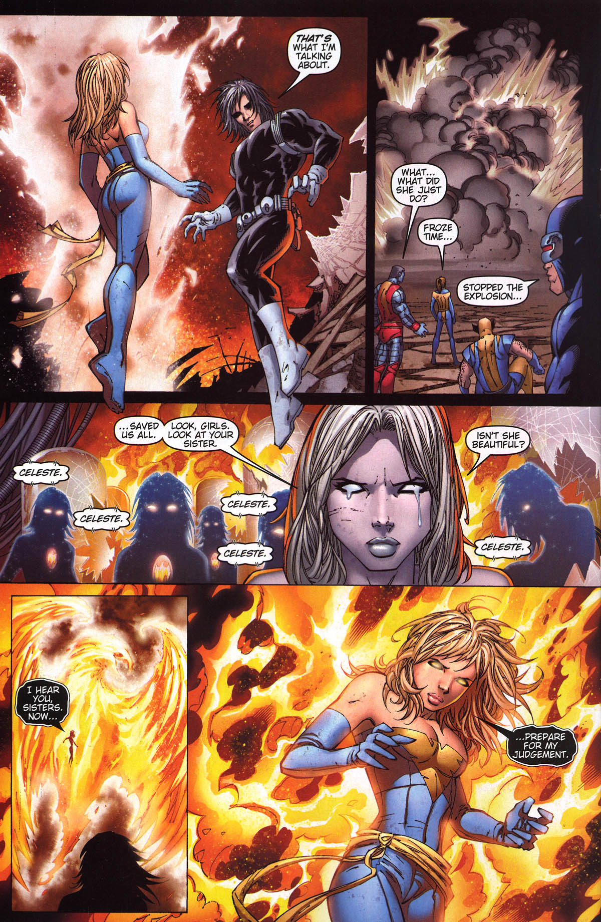 Read online X-Men: Phoenix - Warsong comic -  Issue #5 - 23