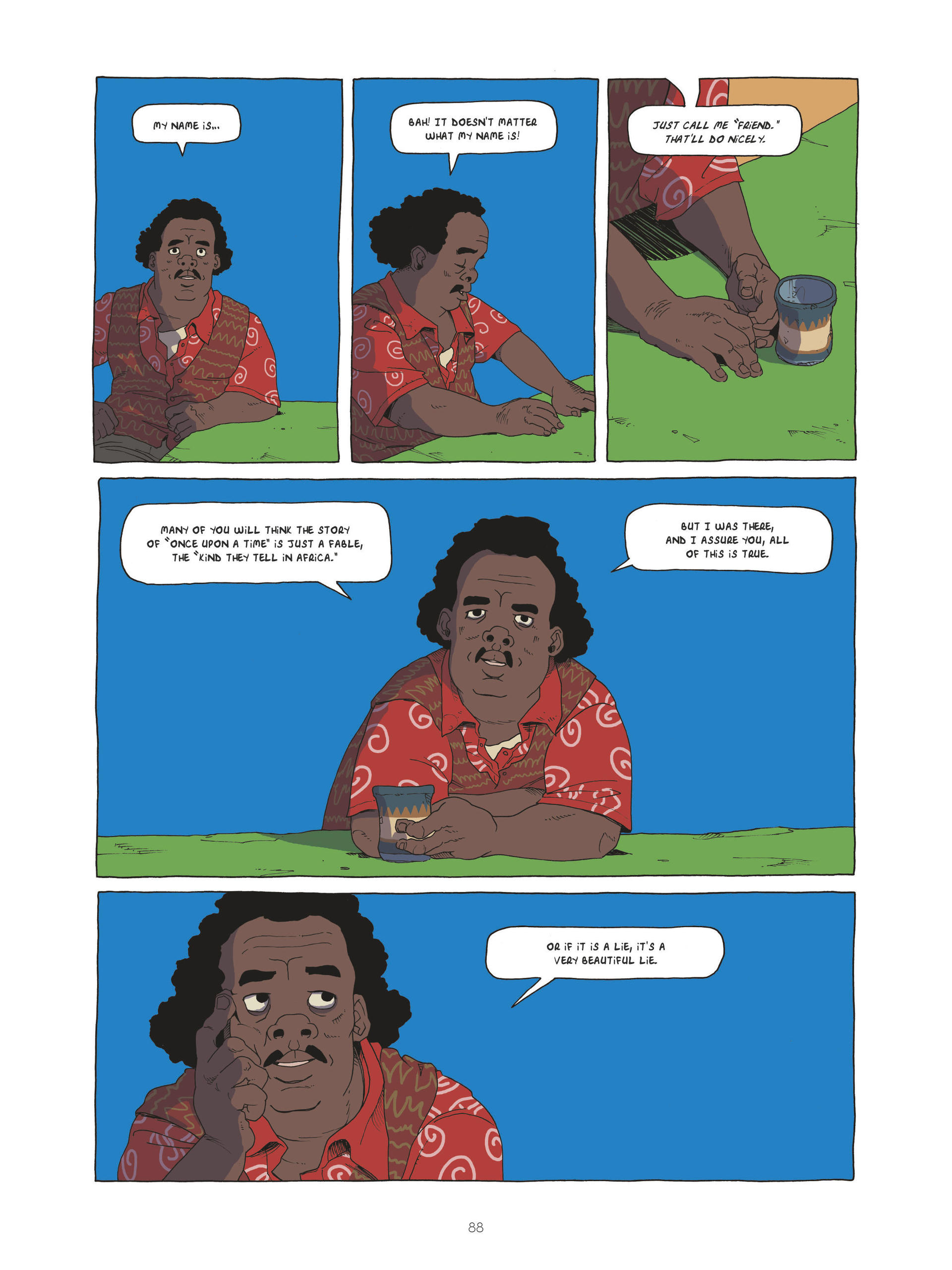 Read online Zidrou-Beuchot's African Trilogy comic -  Issue # TPB 1 - 88