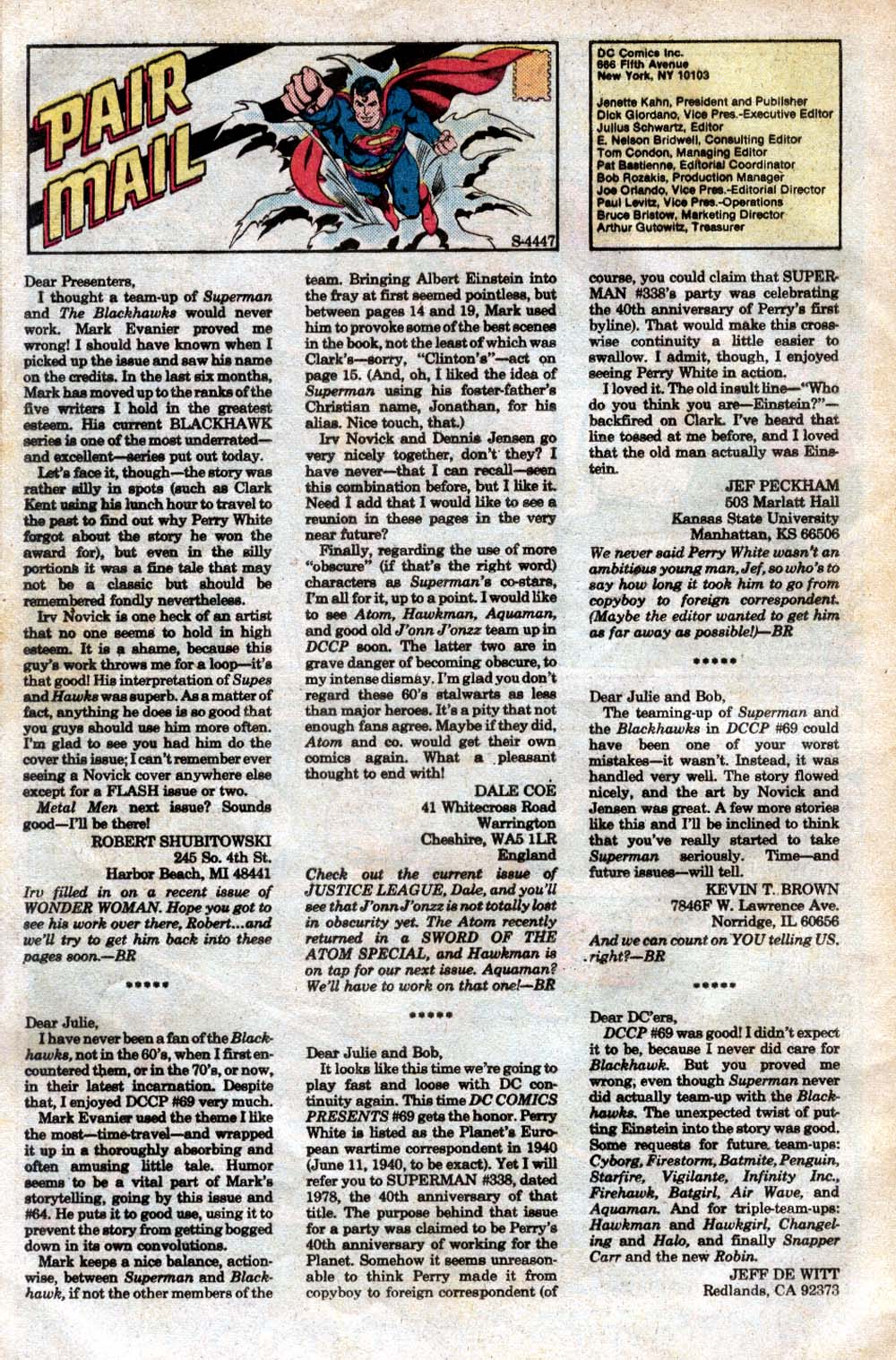 Read online DC Comics Presents comic -  Issue #73 - 24