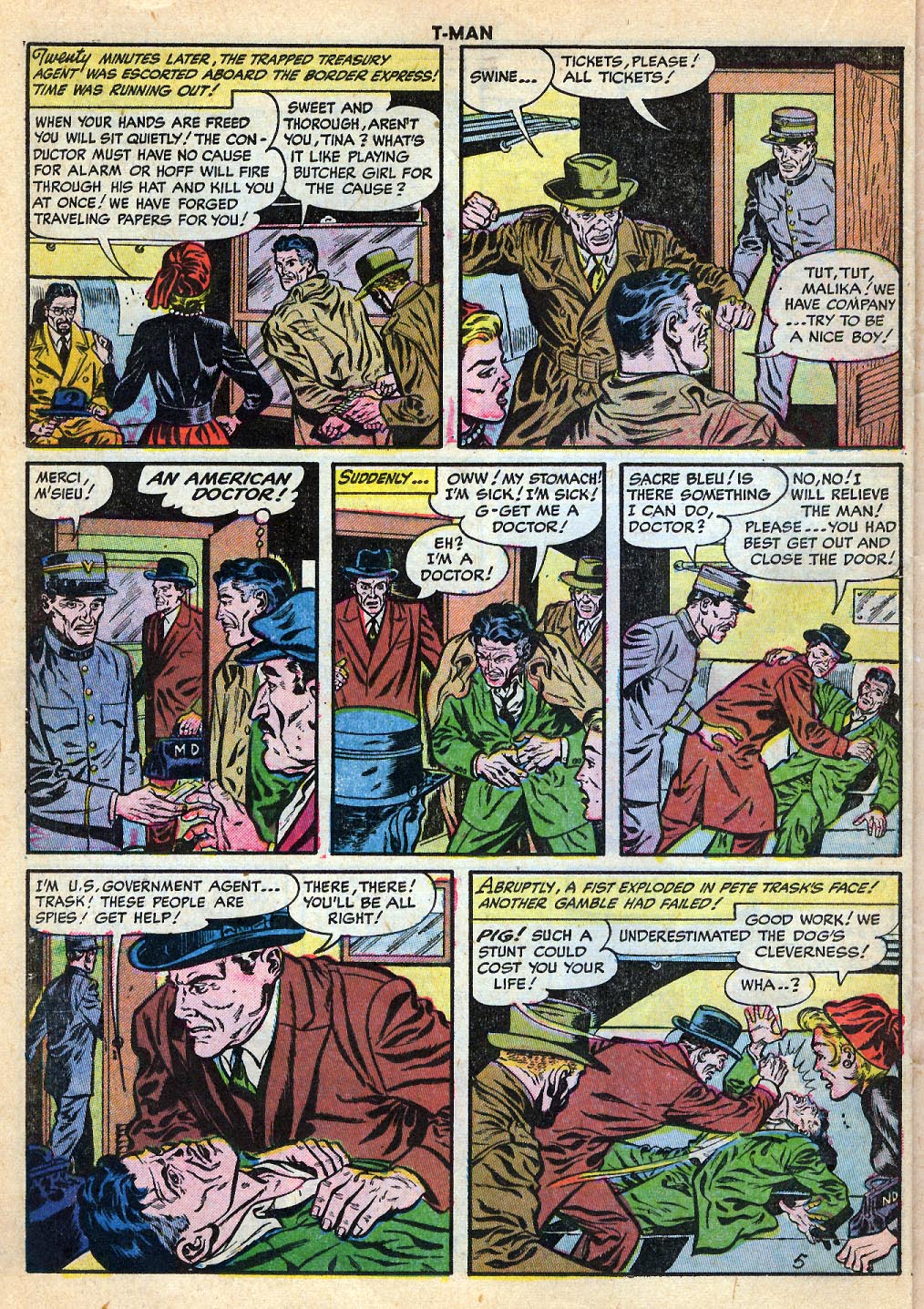 Read online T-Man: World Wide Trouble Shooter comic -  Issue #18 - 22