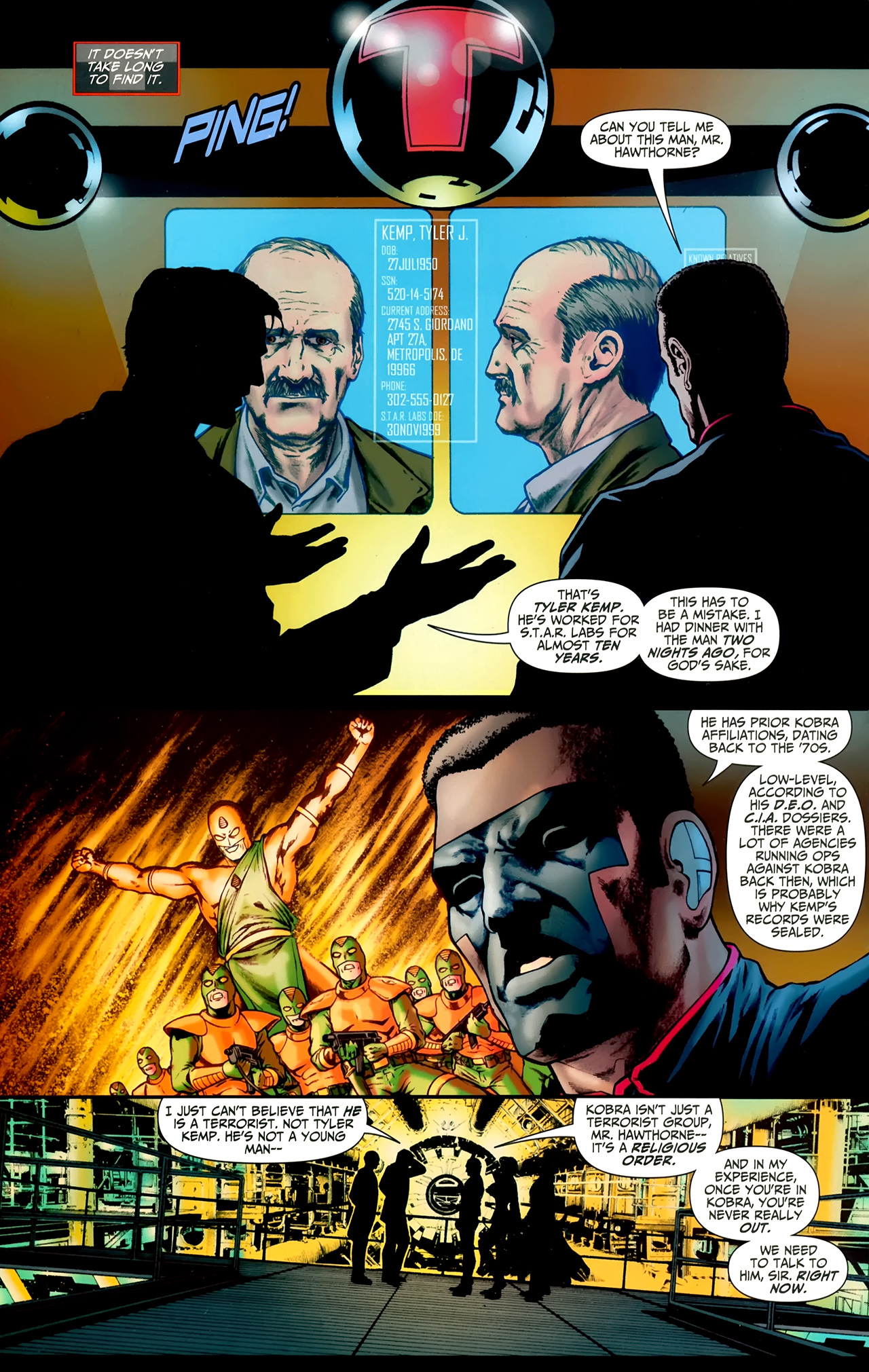Read online JSA vs. Kobra comic -  Issue #2 - 13
