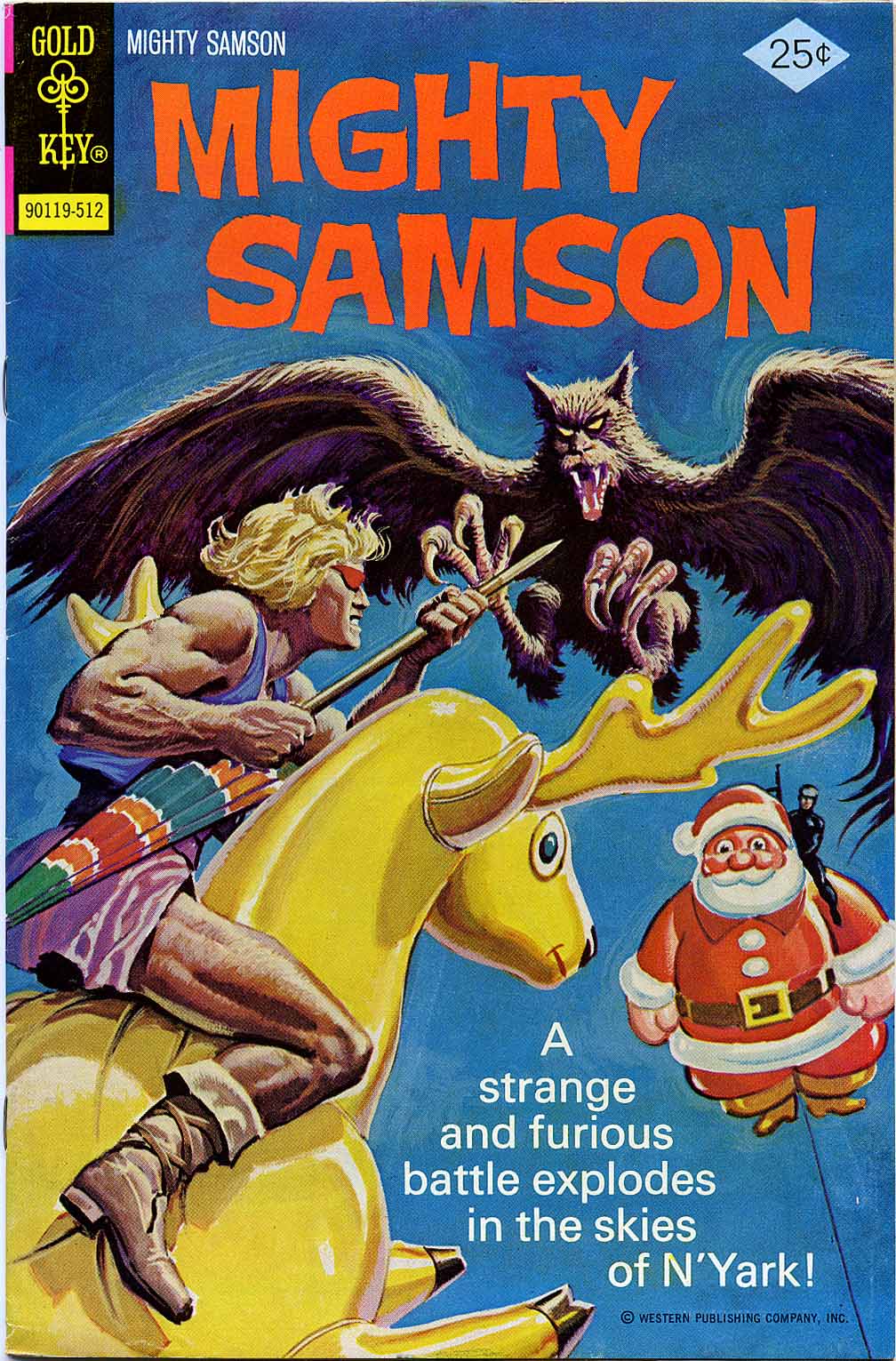 Read online Mighty Samson (1964) comic -  Issue #30 - 1