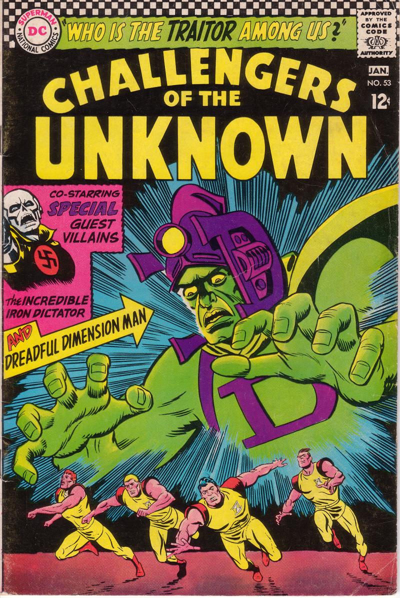 Challengers of the Unknown (1958) Issue #53 #53 - English 1