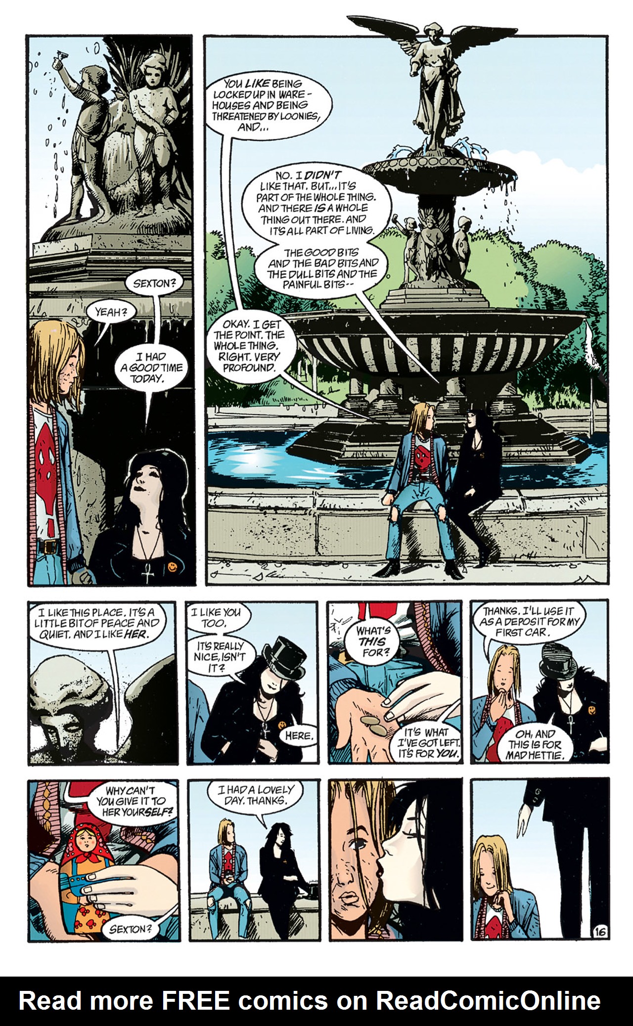 Read online Death: The High Cost of Living comic -  Issue #3 - 18
