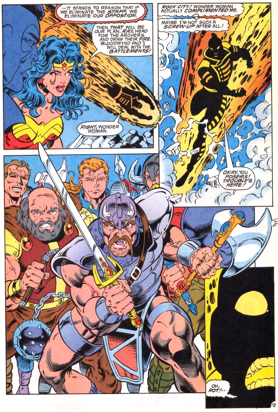 Read online Justice League America comic -  Issue #84 - 13