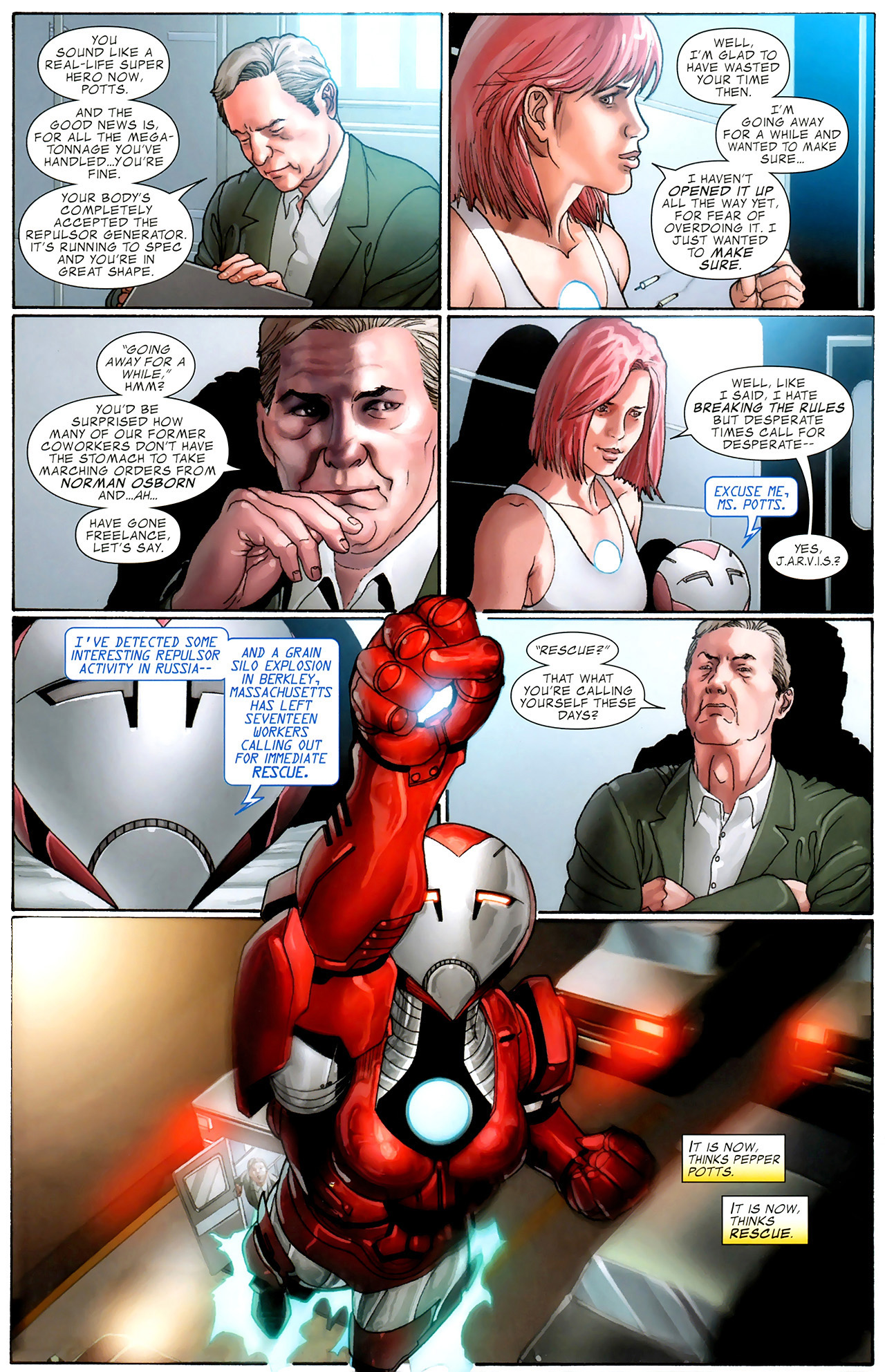 Read online The Invincible Iron Man (2008) comic -  Issue #14 - 13