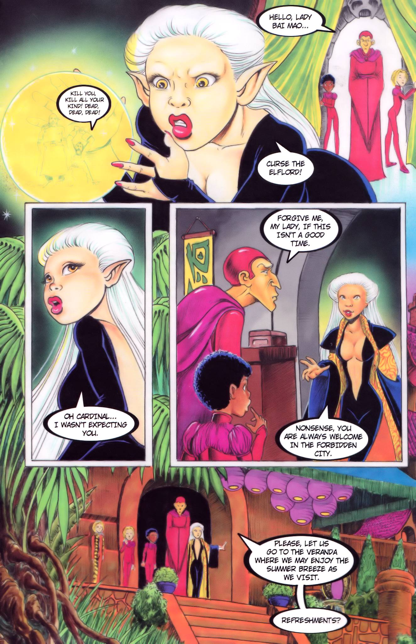 Read online Legend of the Elflord comic -  Issue #1 - 11