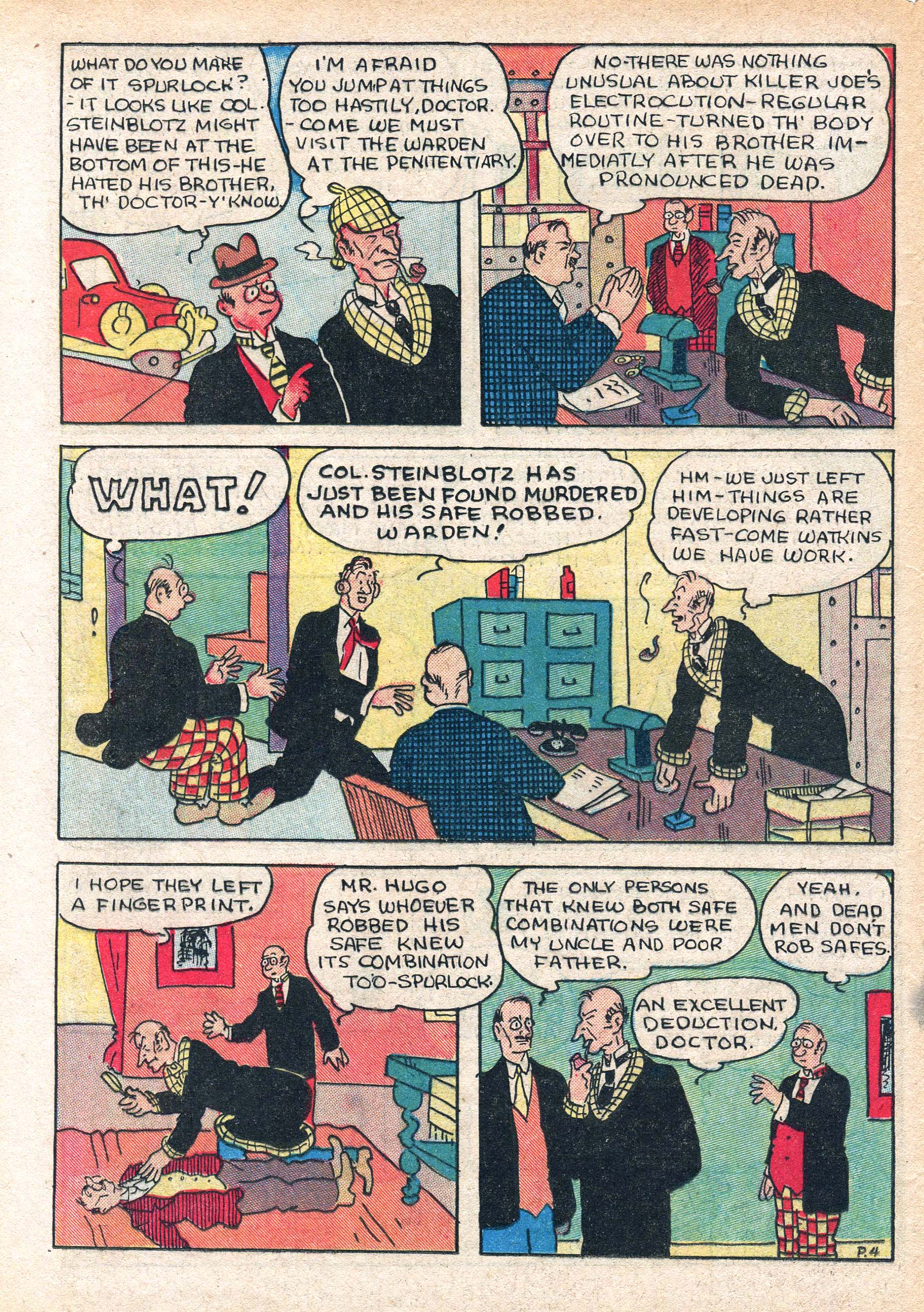 Read online Keen Detective Funnies comic -  Issue #7 - 44