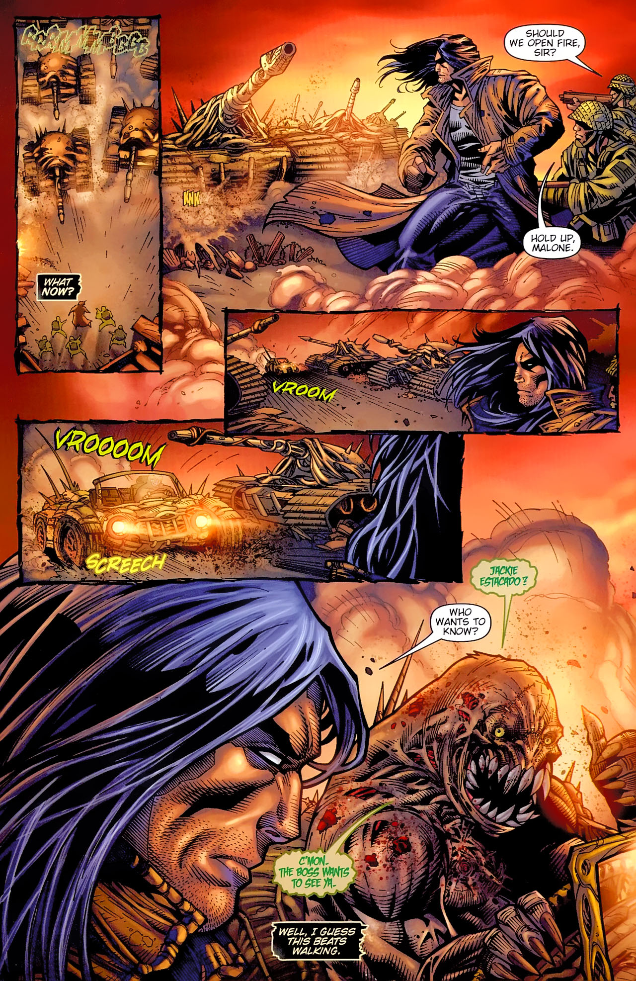 Read online The Darkness: Level comic -  Issue #4 - 11