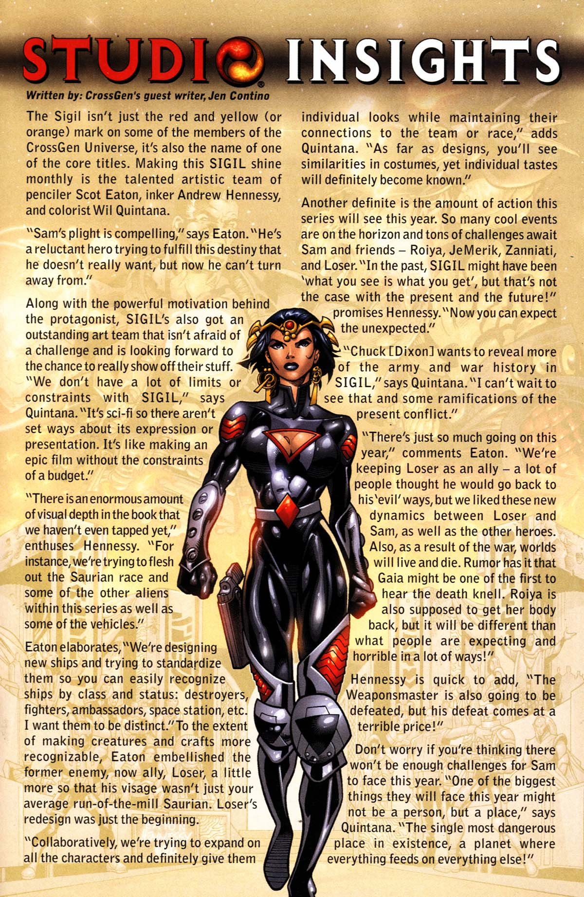 Read online Sigil (2000) comic -  Issue #23 - 39