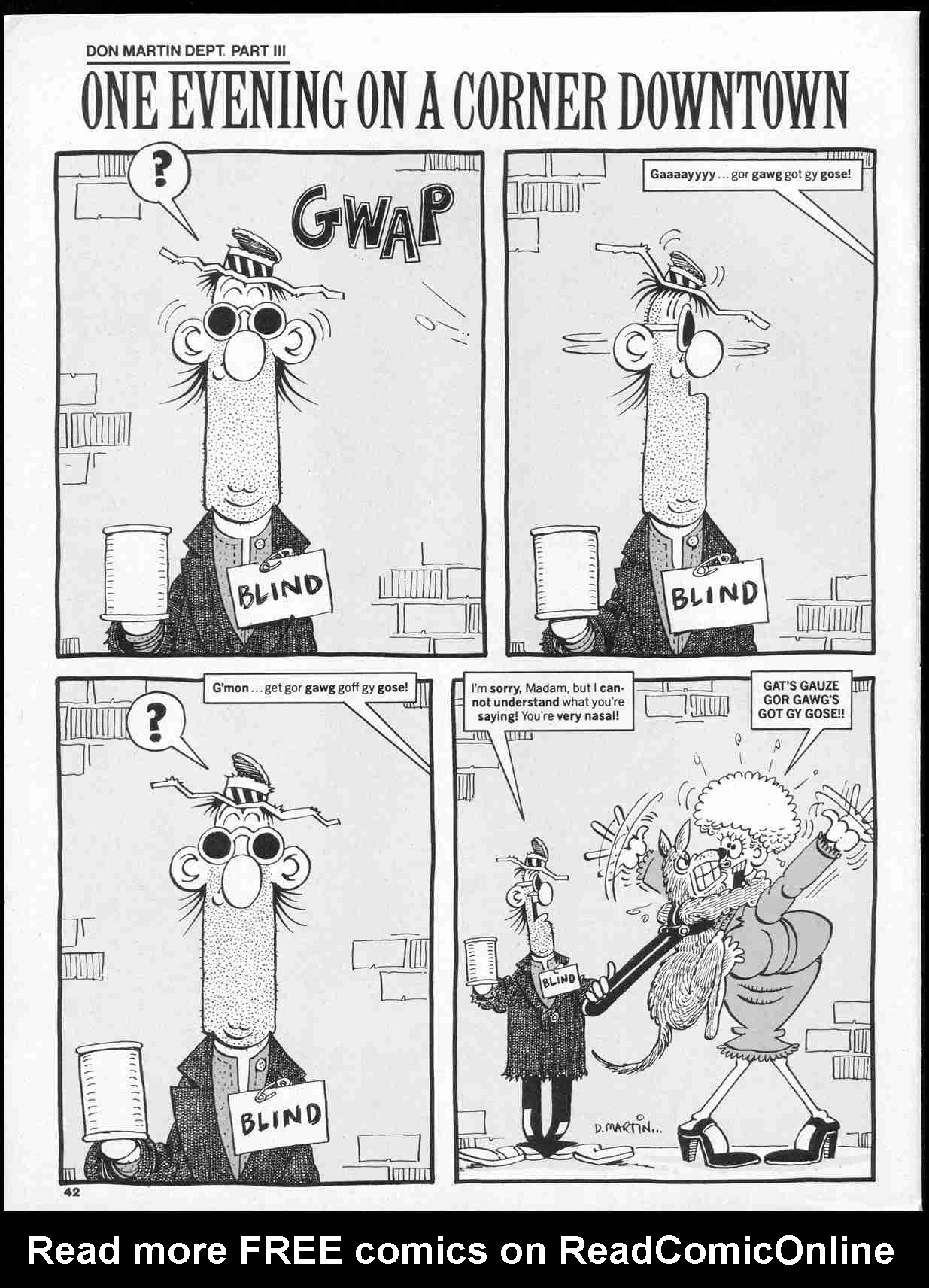 Read online MAD comic -  Issue #246 - 44