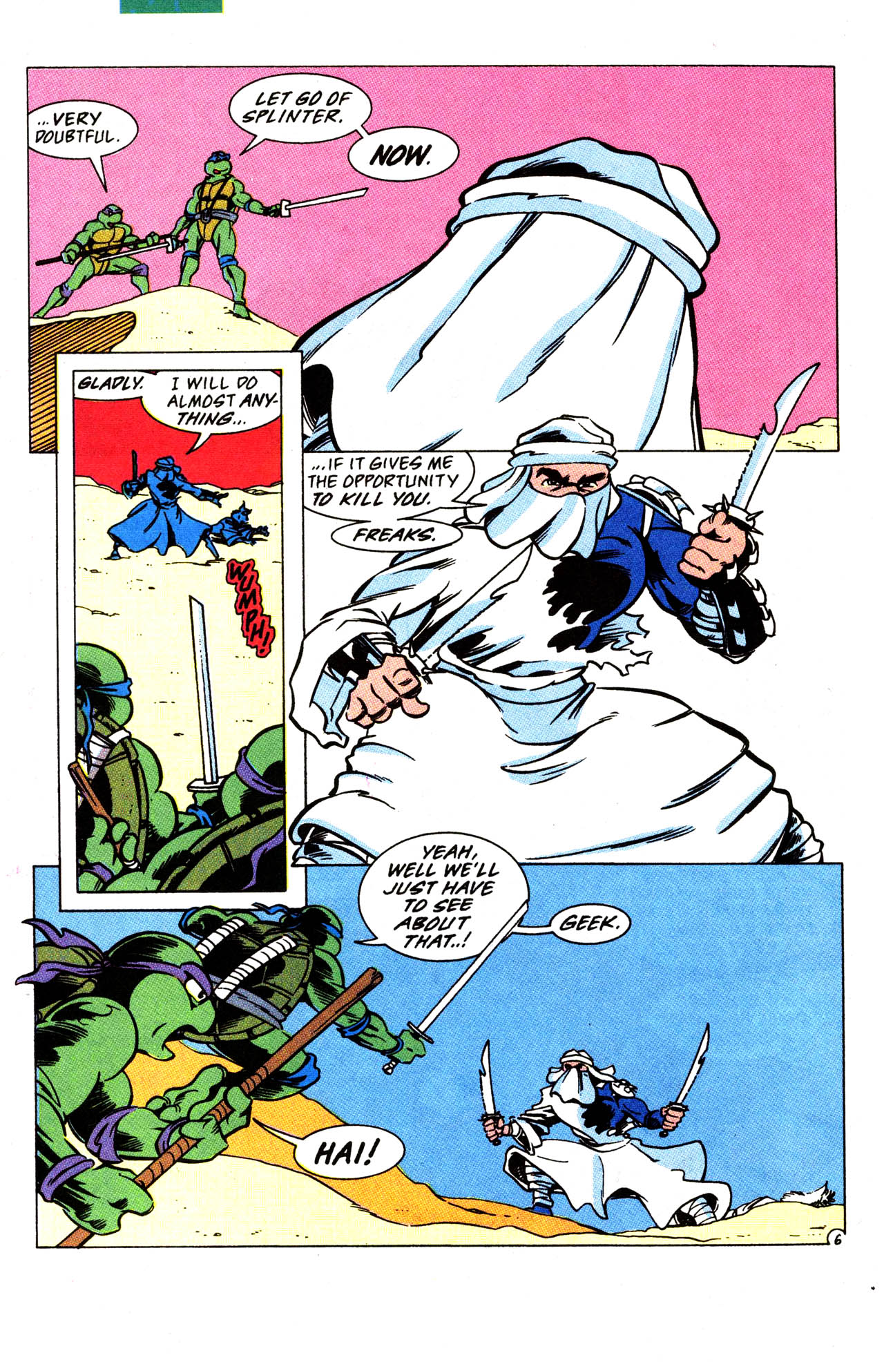 Read online Teenage Mutant Ninja Turtles Adventures (1989) comic -  Issue #36 - 8