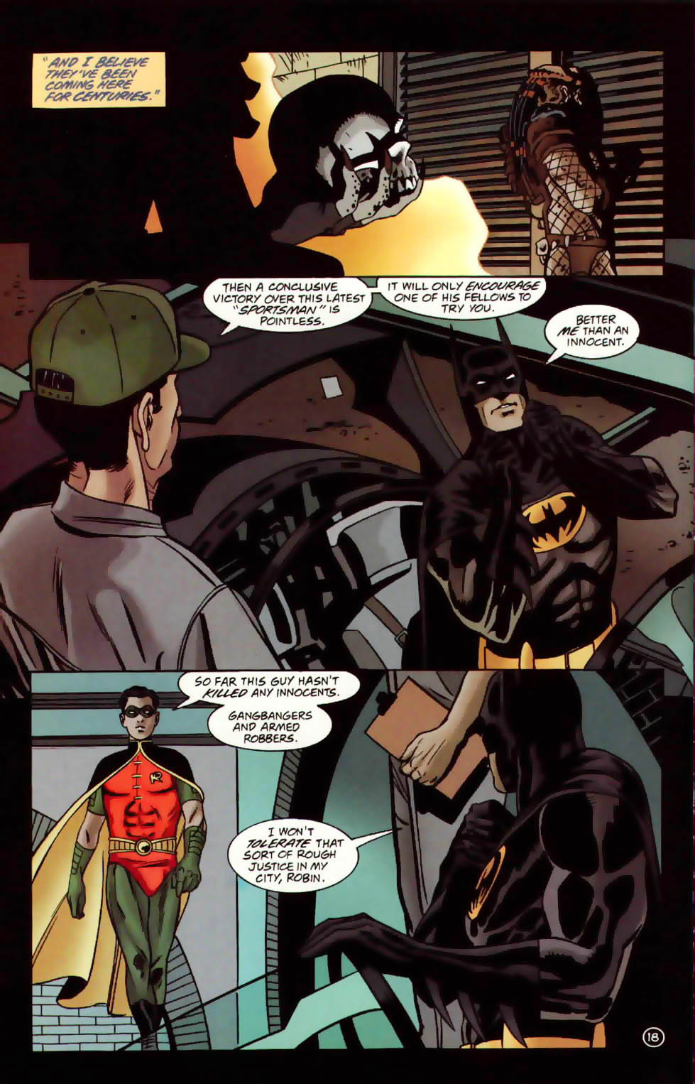 Read online Batman/Predator III comic -  Issue #2 - 19
