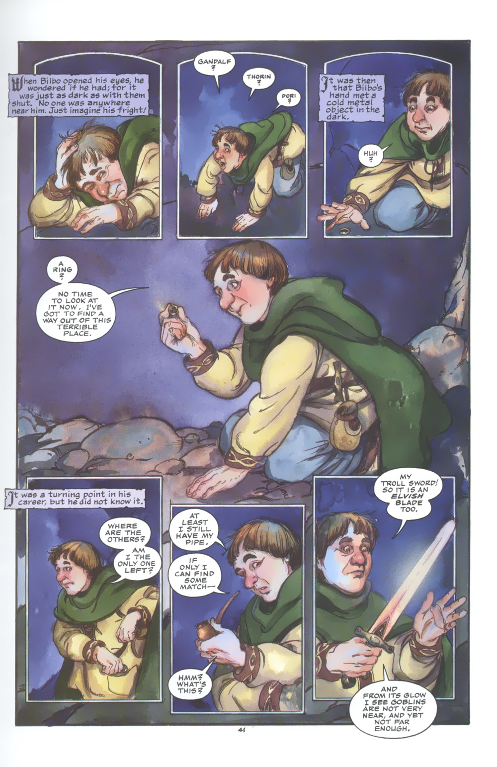 Read online The Hobbit comic -  Issue # TPB - 47