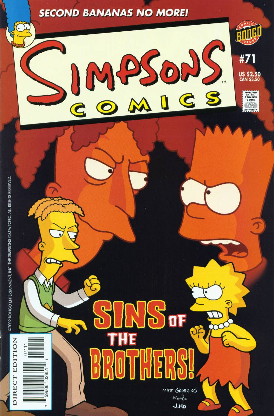 Read online Simpsons Comics comic -  Issue #71 - 1