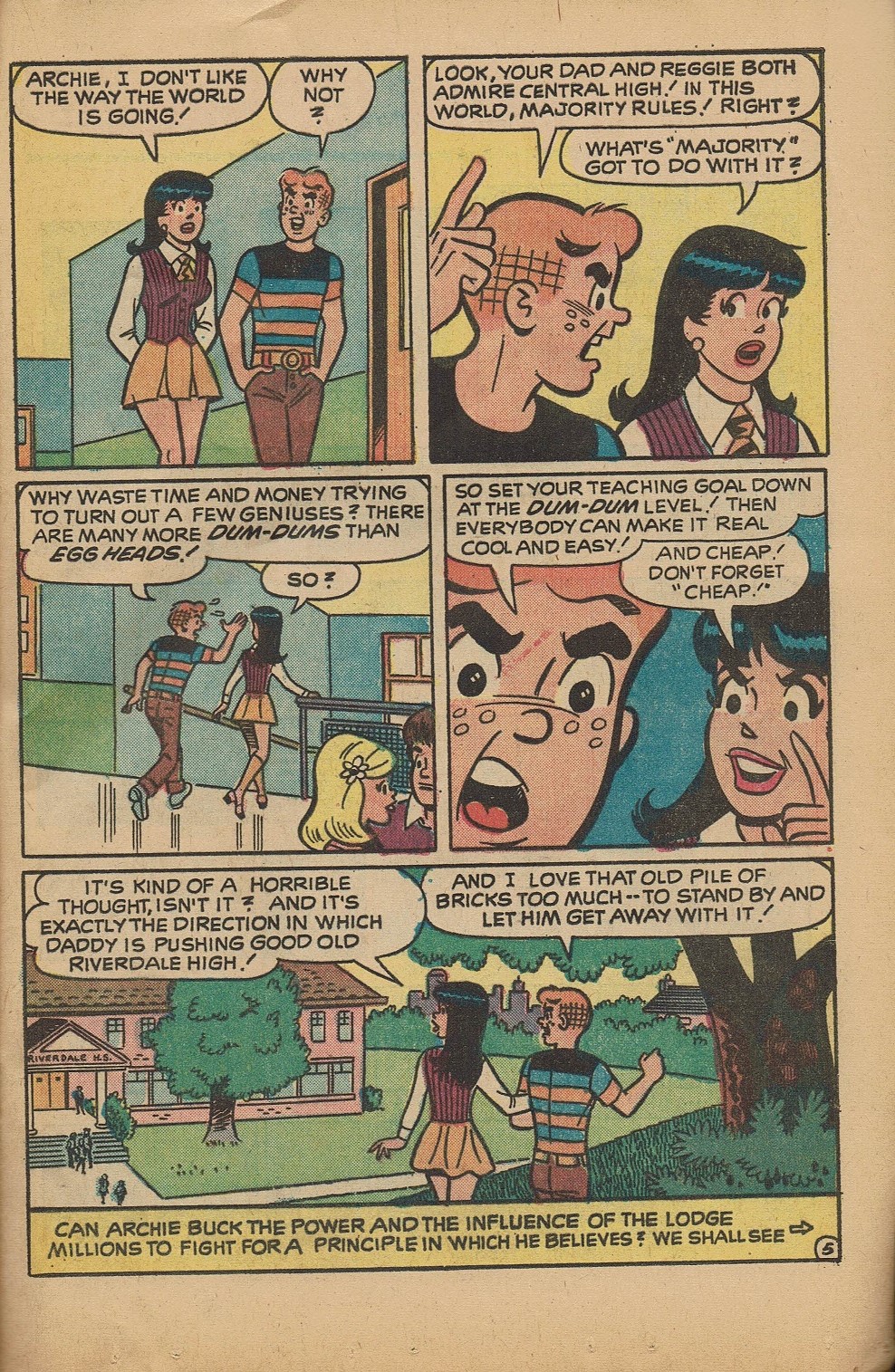 Read online Archie at Riverdale High (1972) comic -  Issue #5 - 18