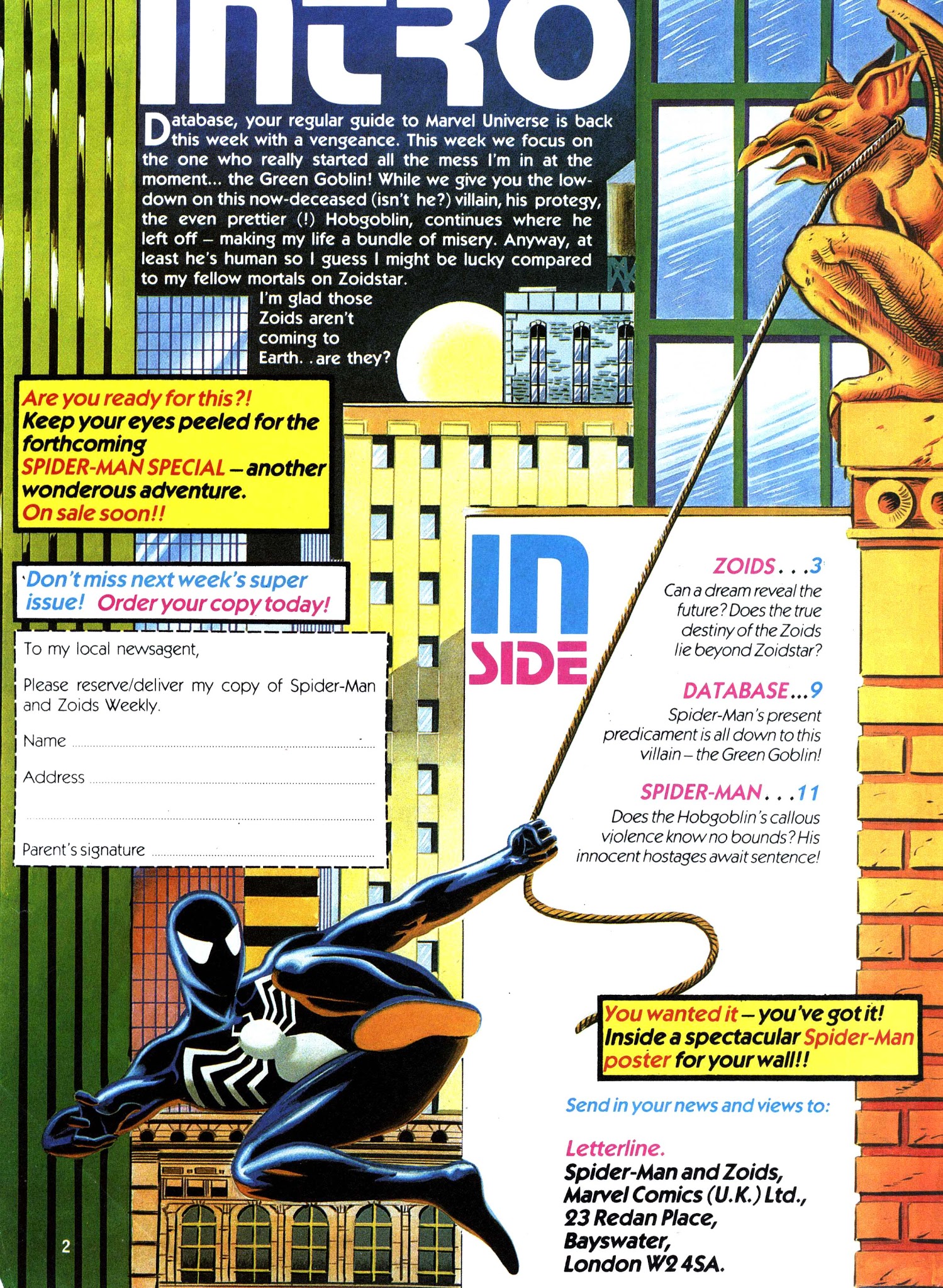 Read online Spider-Man and Zoids comic -  Issue #14 - 2