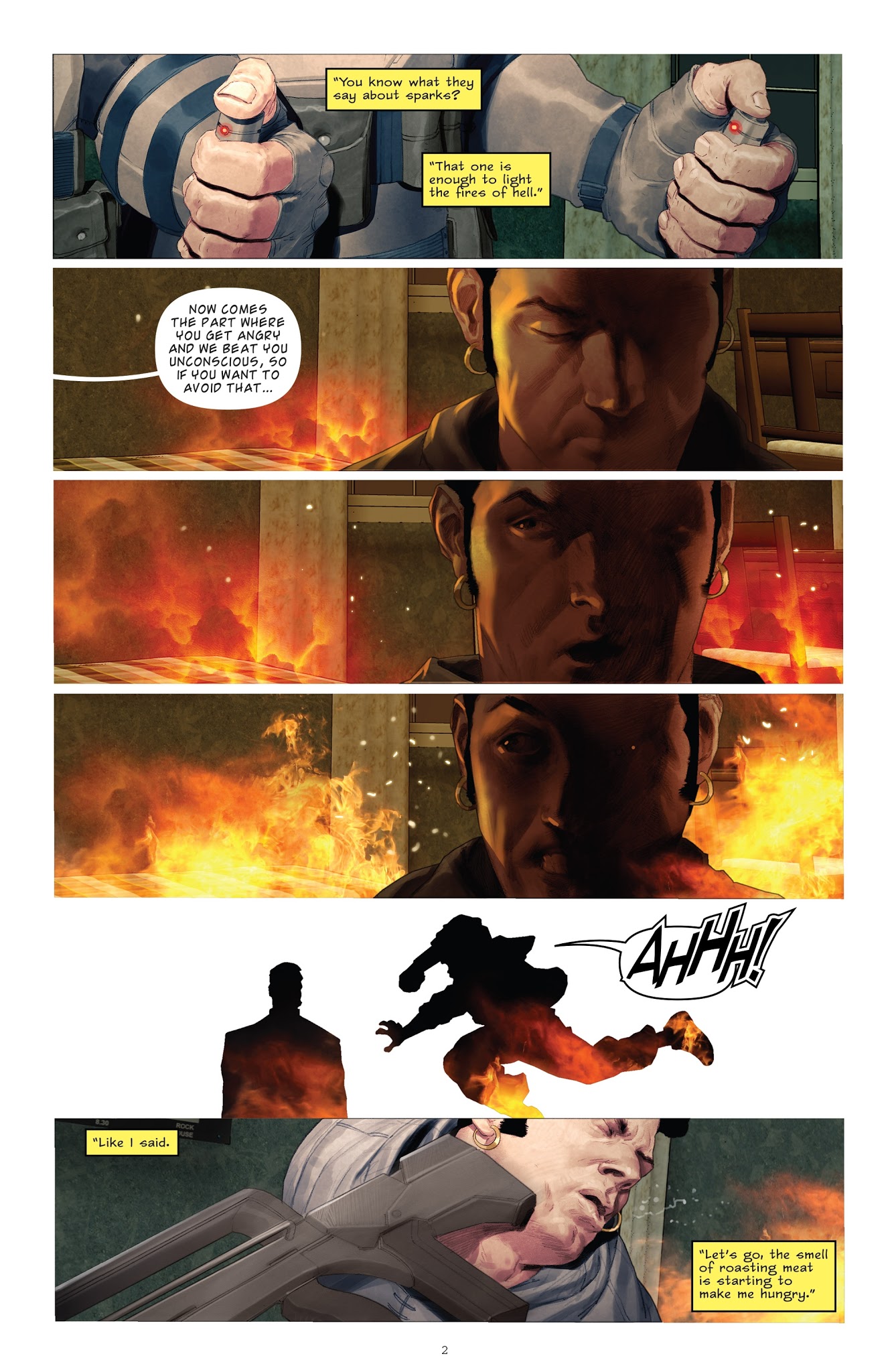 Read online Brutal Nature: Concrete Fury comic -  Issue #5 - 4