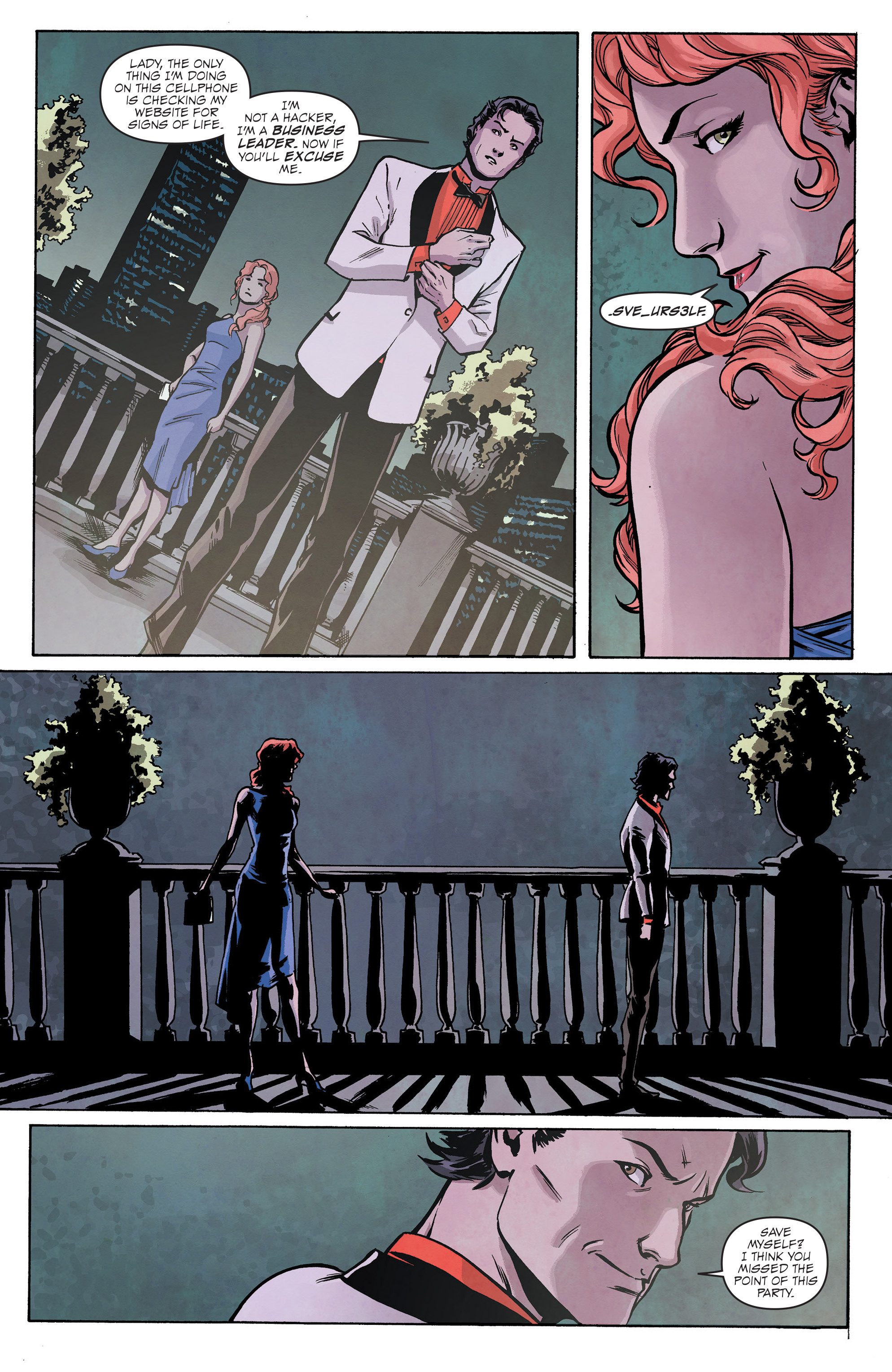 Read online Hacktivist comic -  Issue #1 - 25