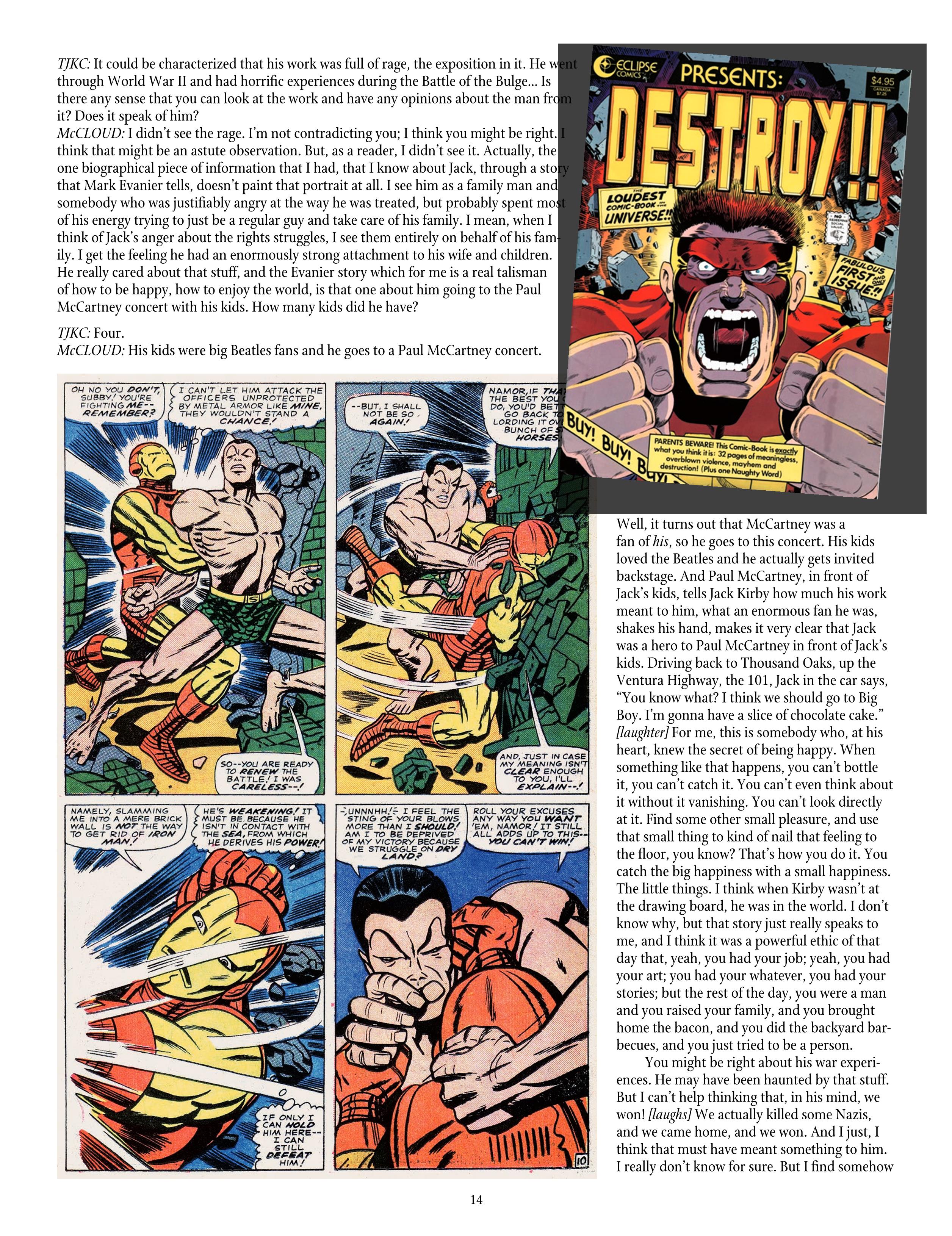 Read online The Jack Kirby Collector comic -  Issue #72 - 16