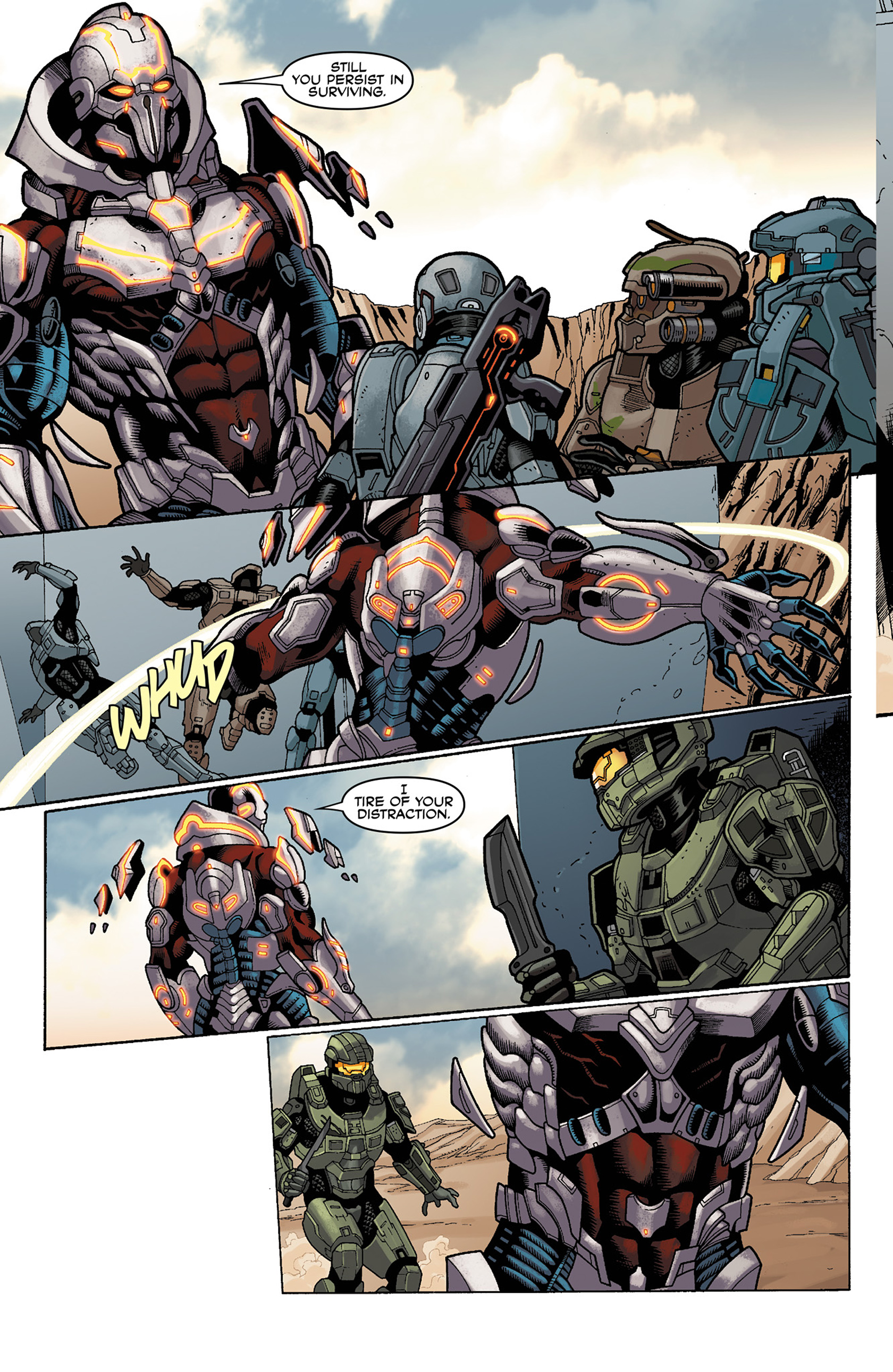 Read online Halo: Escalation comic -  Issue #9 - 21