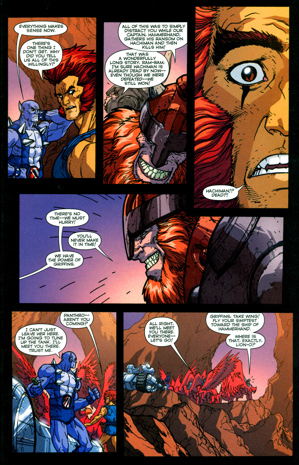 Read online ThunderCats: HammerHand's Revenge comic -  Issue #4 - 20