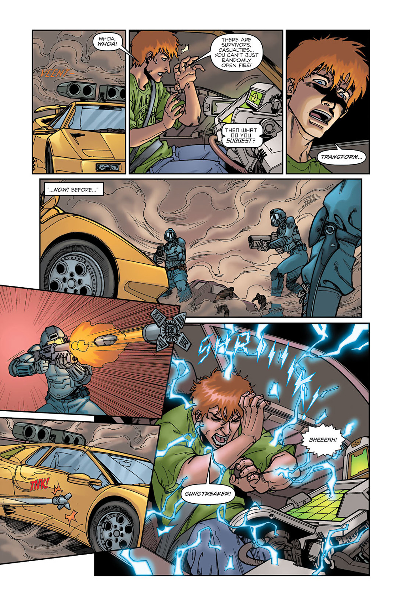 Read online The Transformers: Escalation comic -  Issue #1 - 24