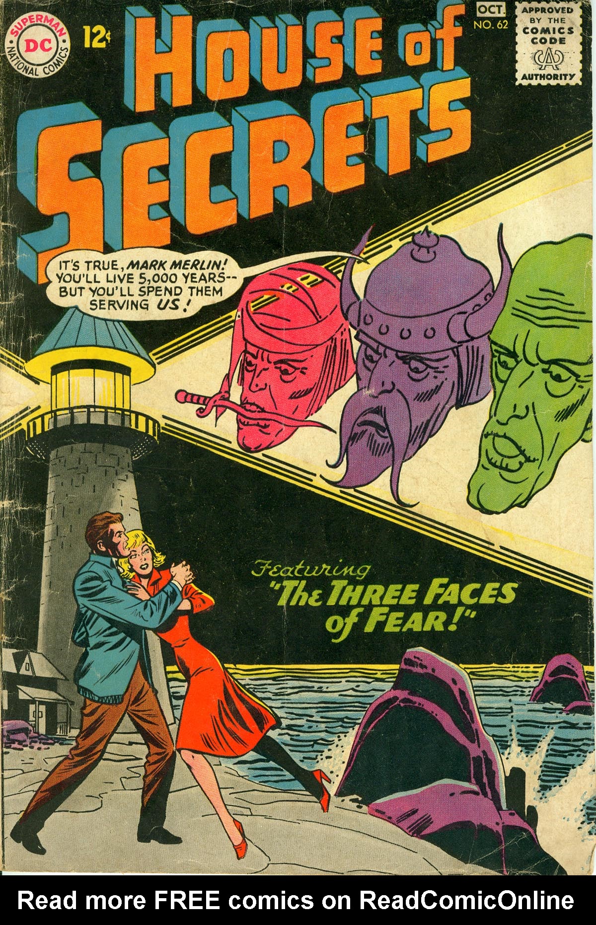 Read online House of Secrets (1956) comic -  Issue #62 - 1