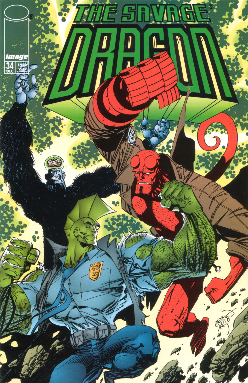 The Savage Dragon (1993) issue 34 - Page 1