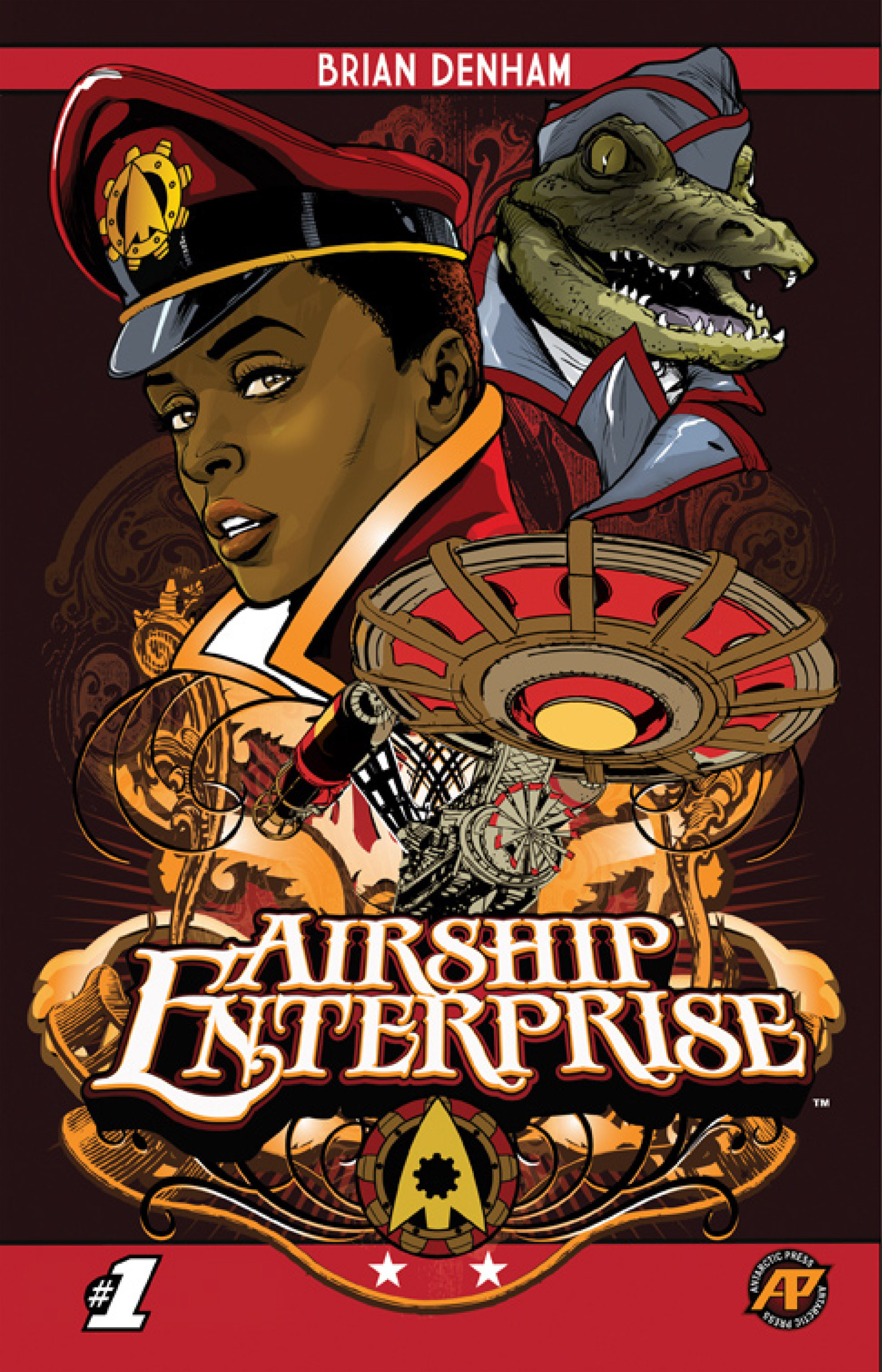 Read online Airship Enterprise: The Infernal Machine comic -  Issue #1 - 1