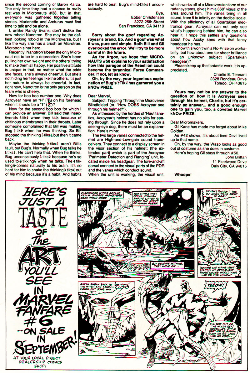 Read online Micronauts (1979) comic -  Issue #47 - 32