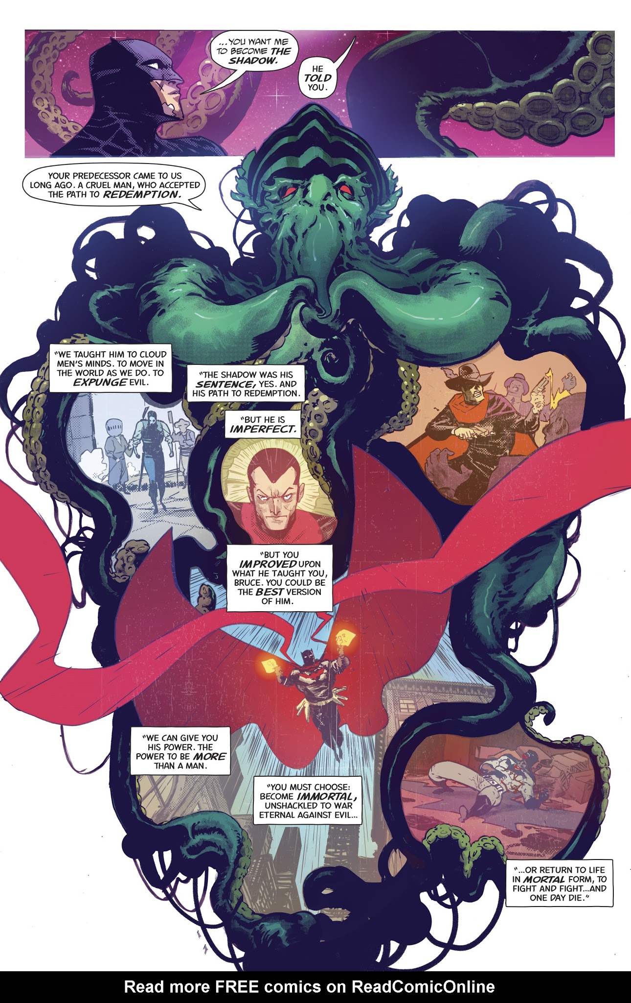 Read online Batman/Shadow comic -  Issue #6 - 8