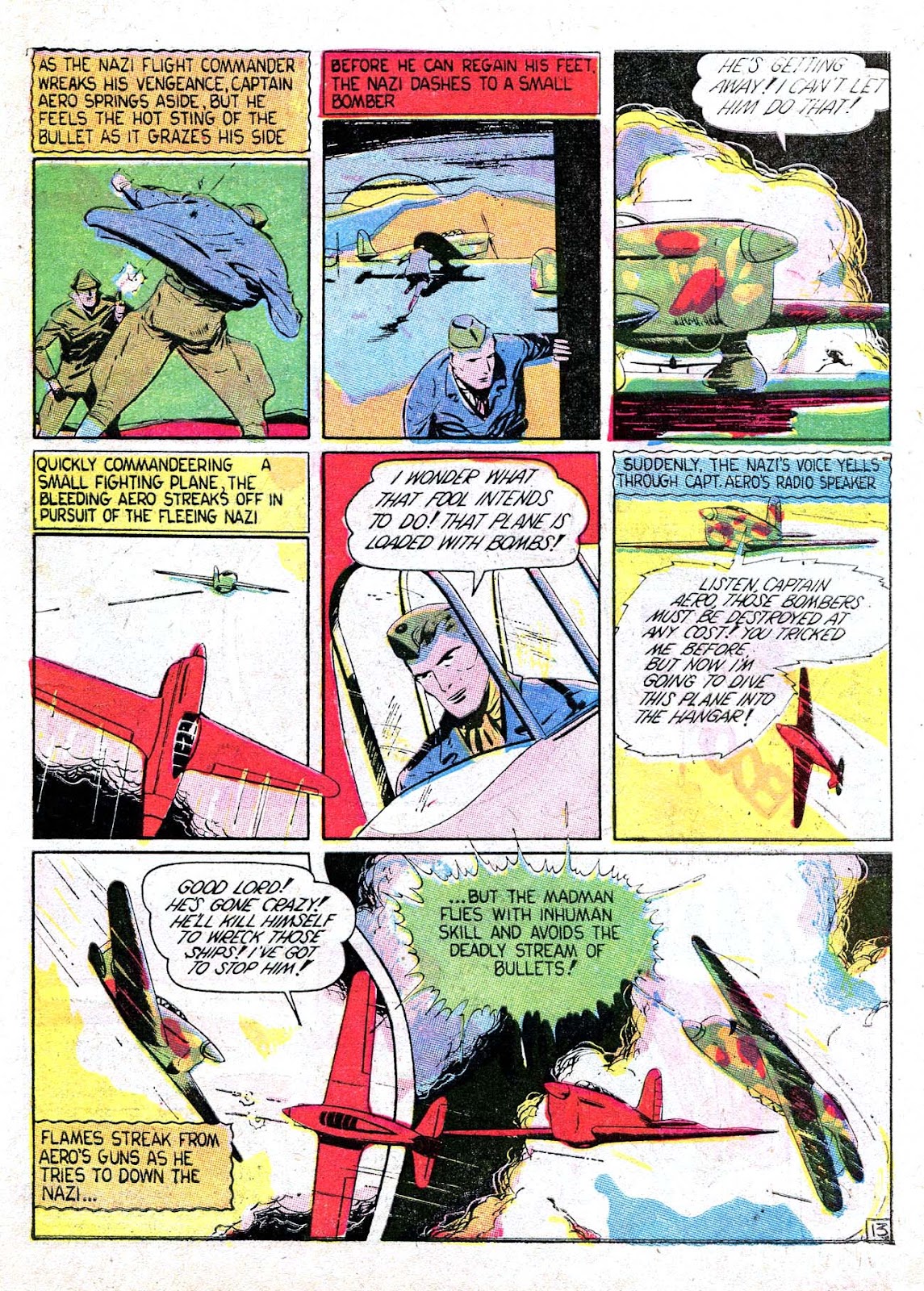 Captain Aero Comics issue 1 - Page 14