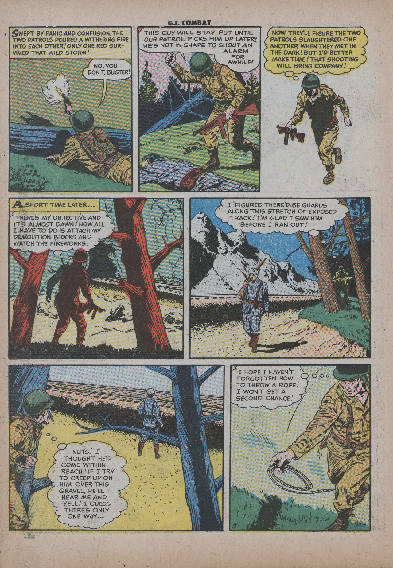 Read online G.I. Combat (1952) comic -  Issue #34 - 22