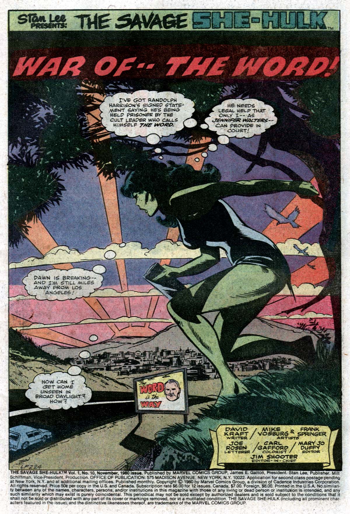Read online The Savage She-Hulk comic -  Issue #10 - 2