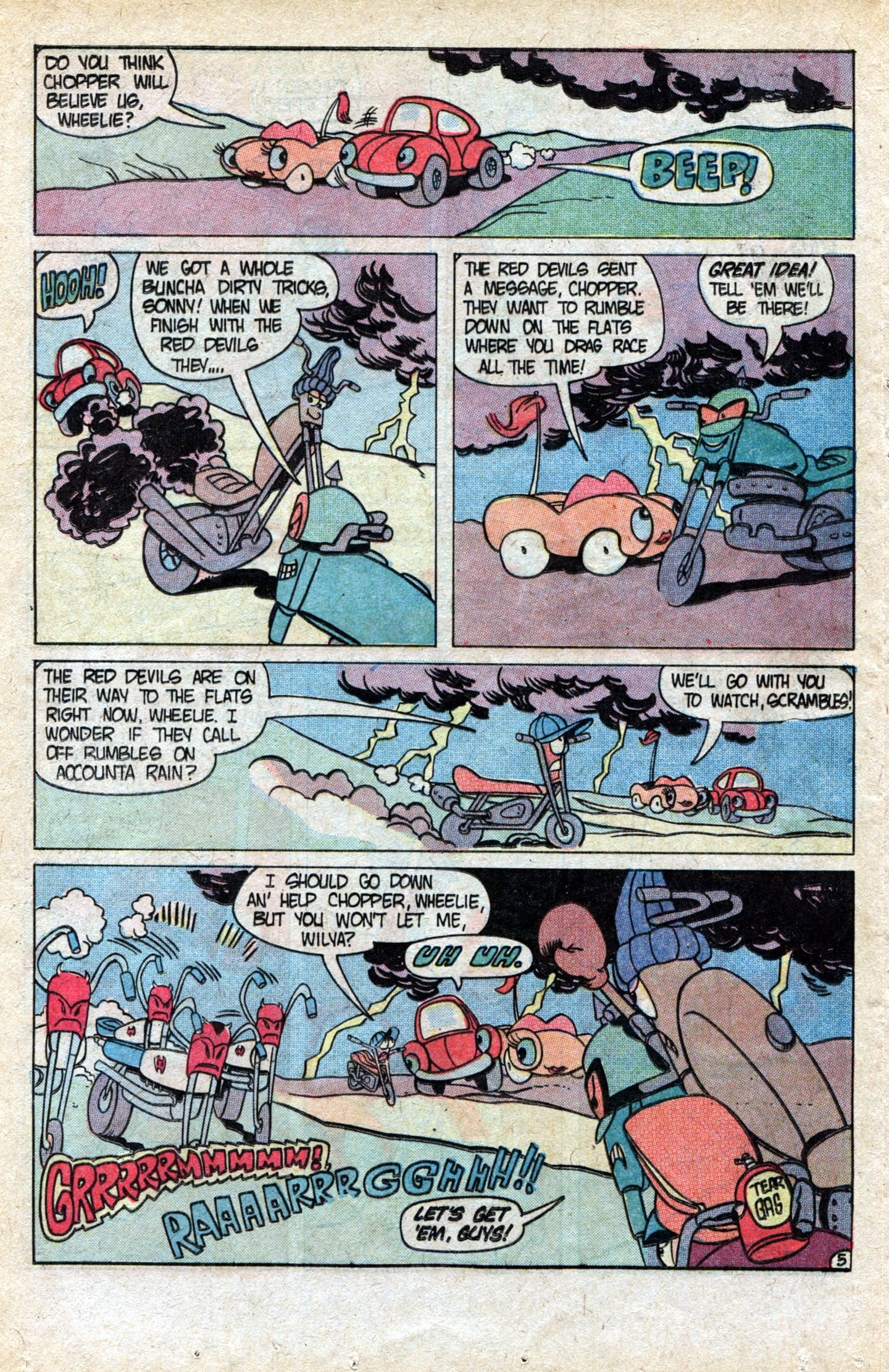 Read online Wheelie and the Chopper Bunch comic -  Issue #1 - 20