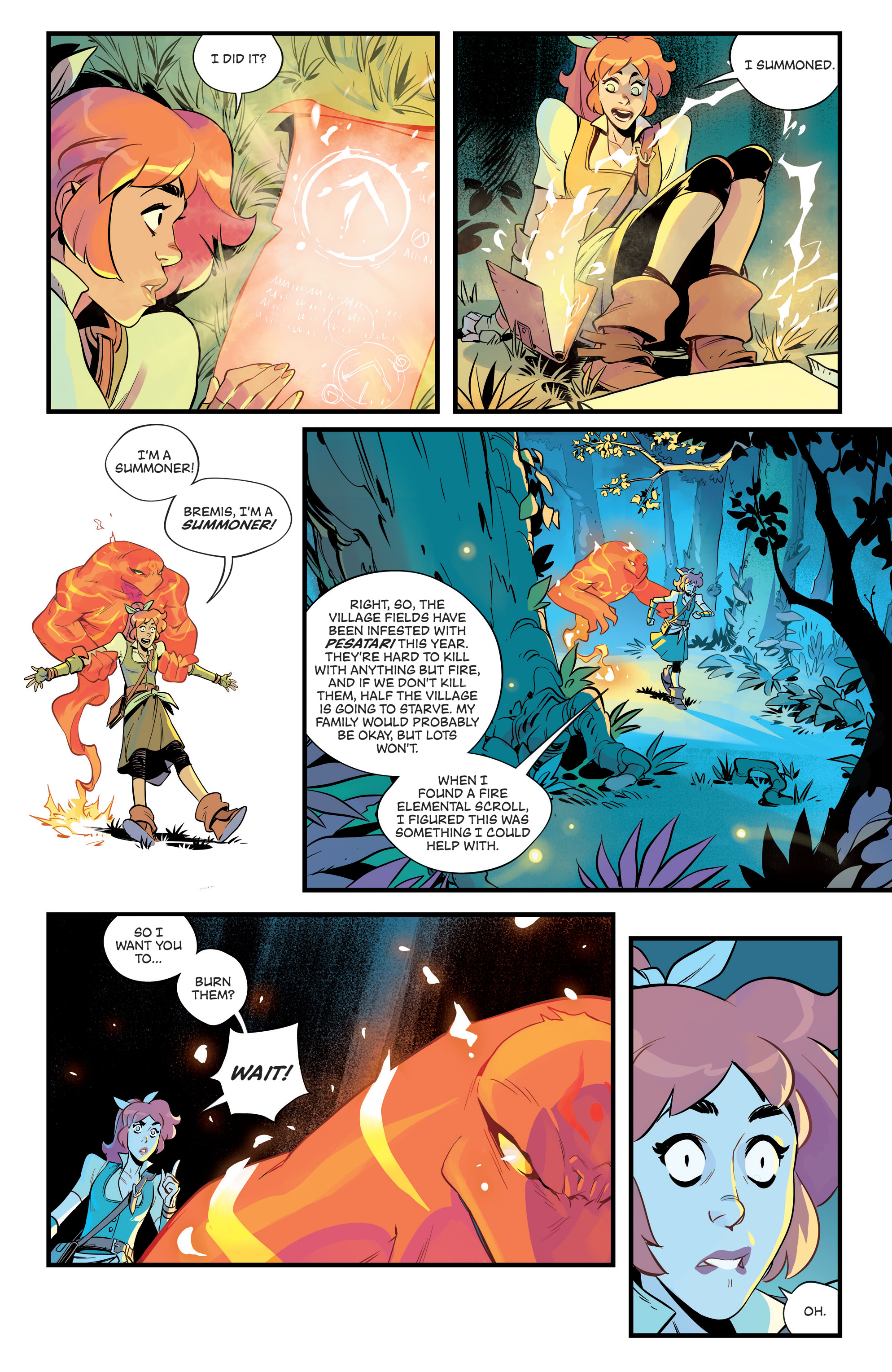Read online Summoner's War: Legacy comic -  Issue #1 - 5
