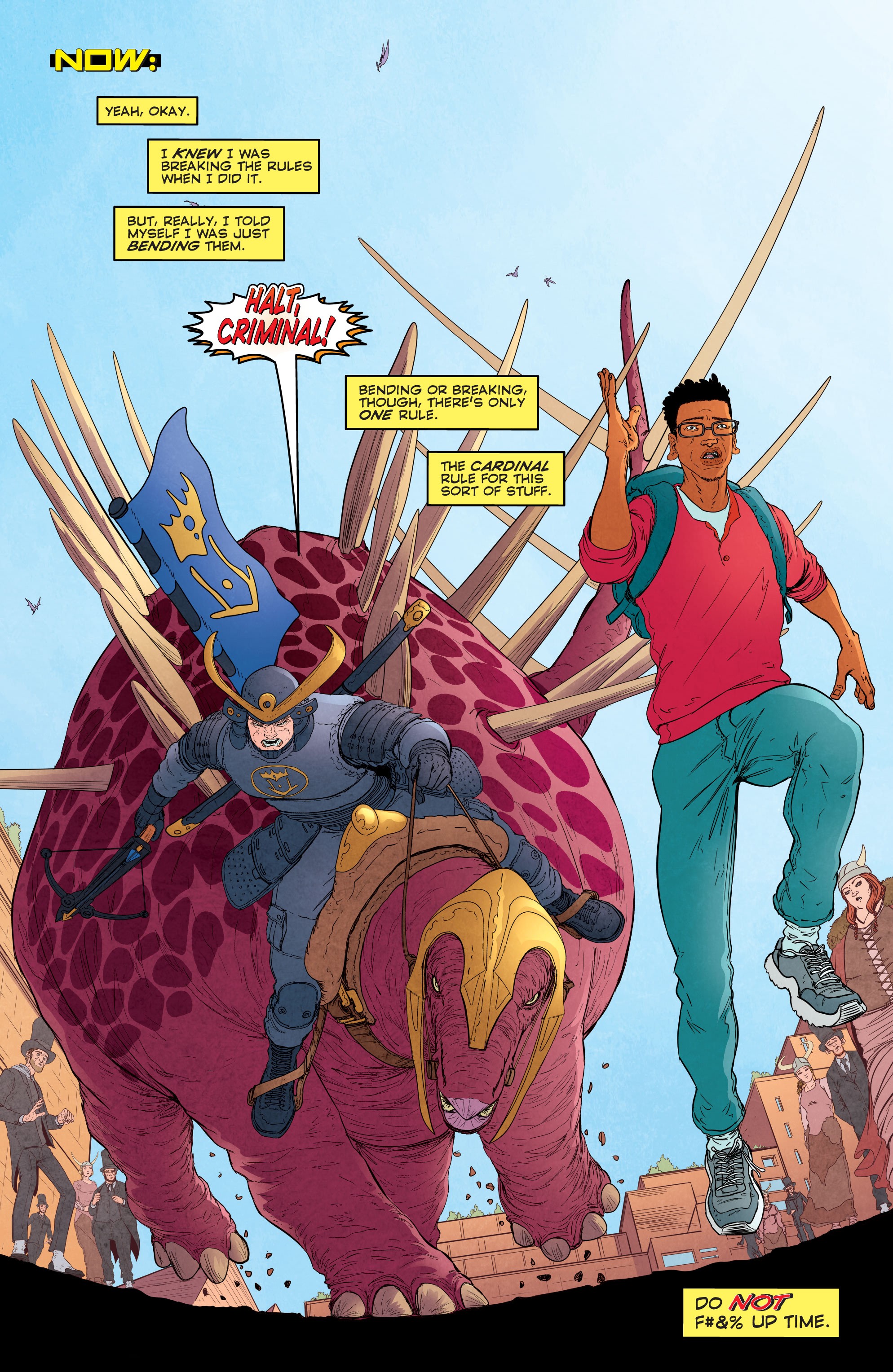 Read online The Man Who Effed Up Time comic -  Issue #1 - 3