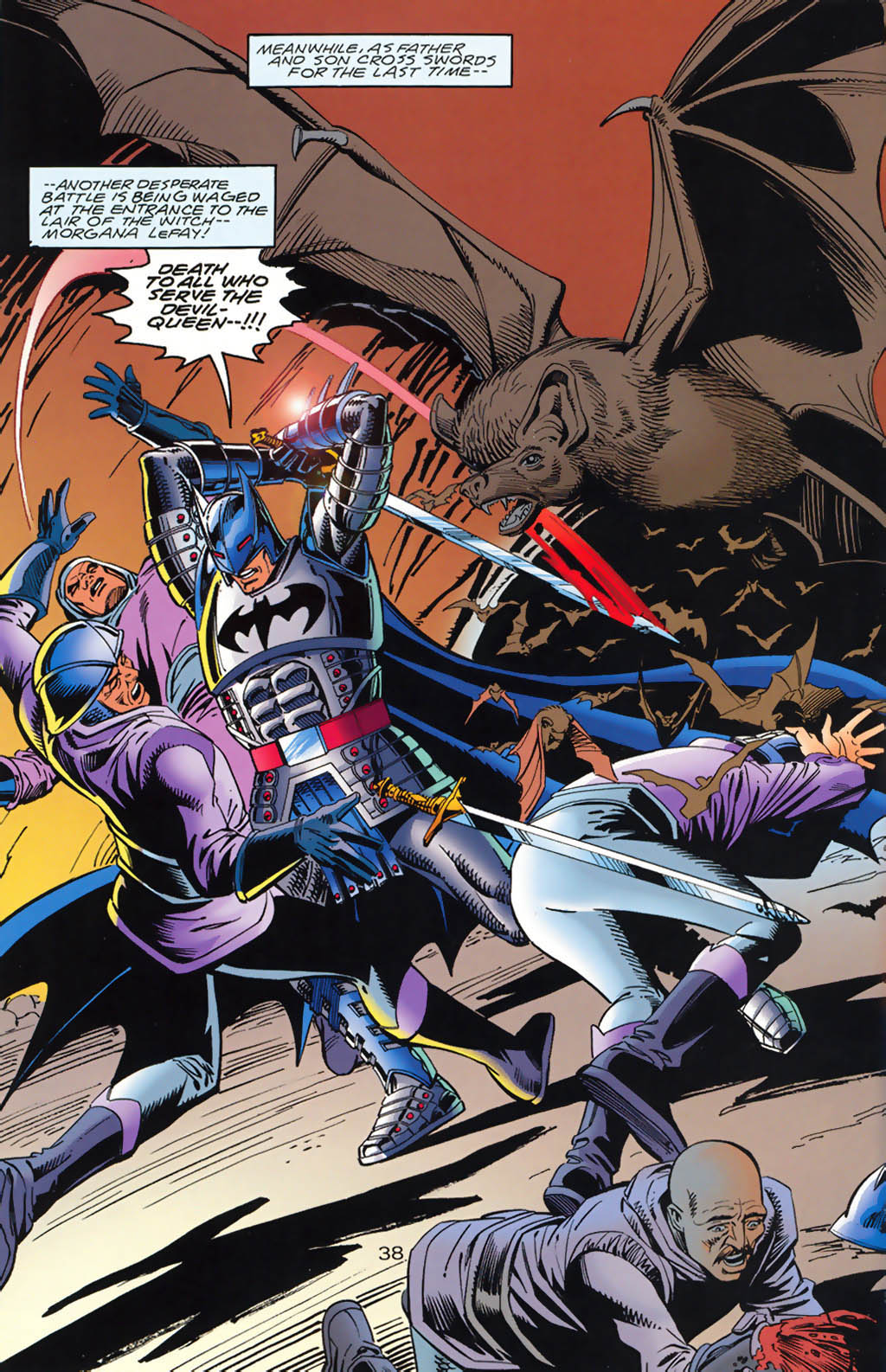 Read online Batman: Dark Knight of the Round Table comic -  Issue #2 - 42