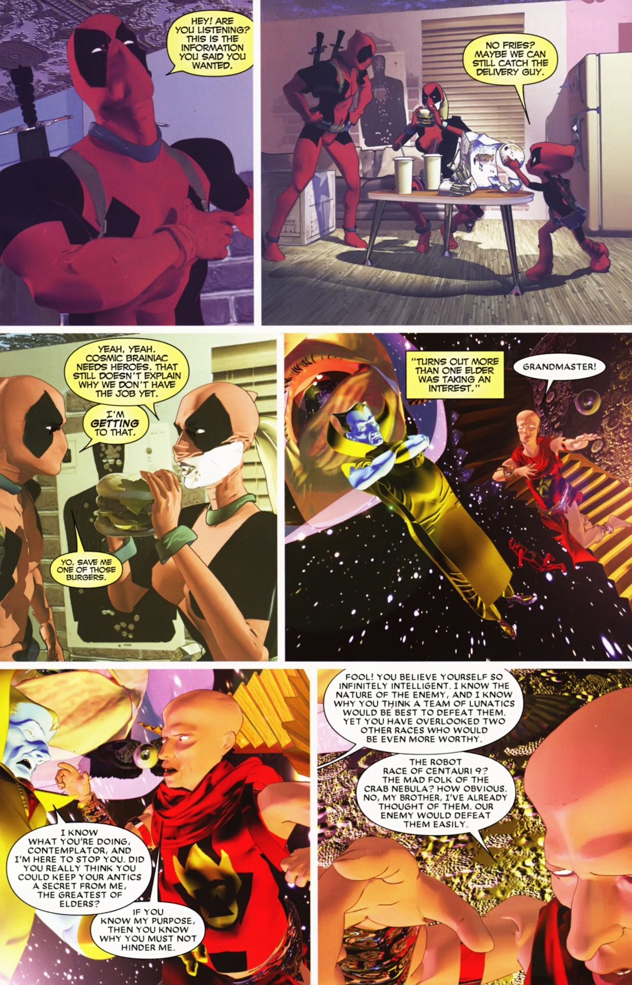 Read online Prelude to Deadpool Corps comic -  Issue #5 - 7