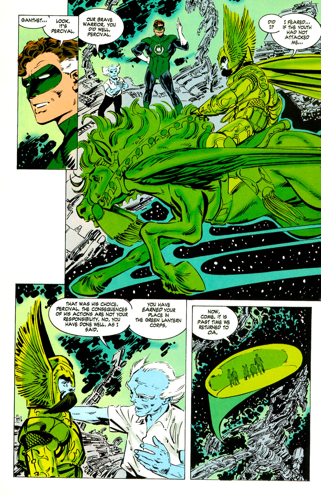 Read online Green Lantern: Ganthet's Tale comic -  Issue # Full - 60